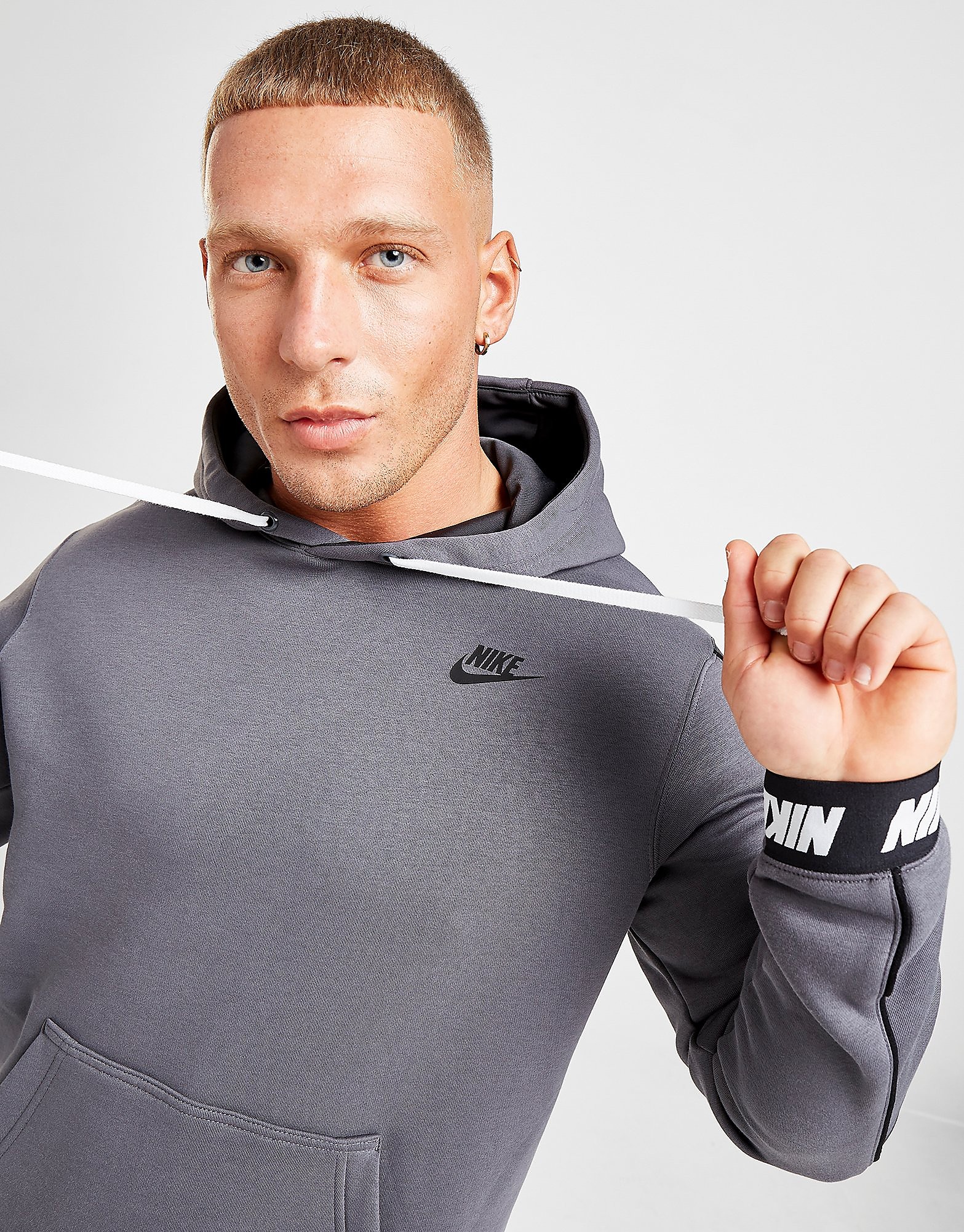 

Nike Hybrid Overhead Hoodie - Only at JD - Grey - Mens, Grey