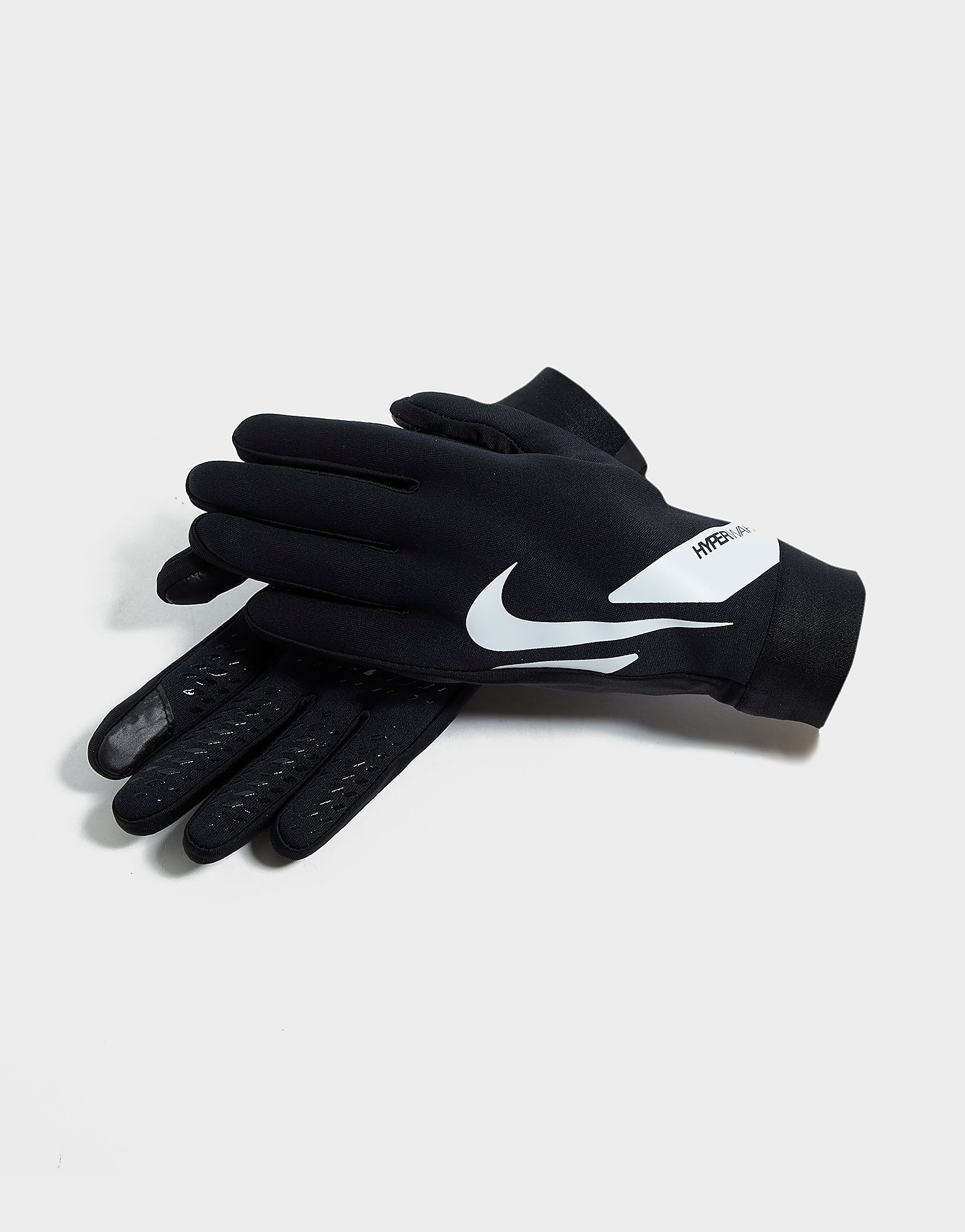 

Nike HyperWarm Academy Gloves - Black/Black/White - Mens, Black/Black/White