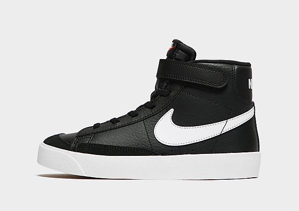 Nike Blazer Mid '77 Enfant; - Black/White/Team Orange/White, Black/White/Team Orange/White