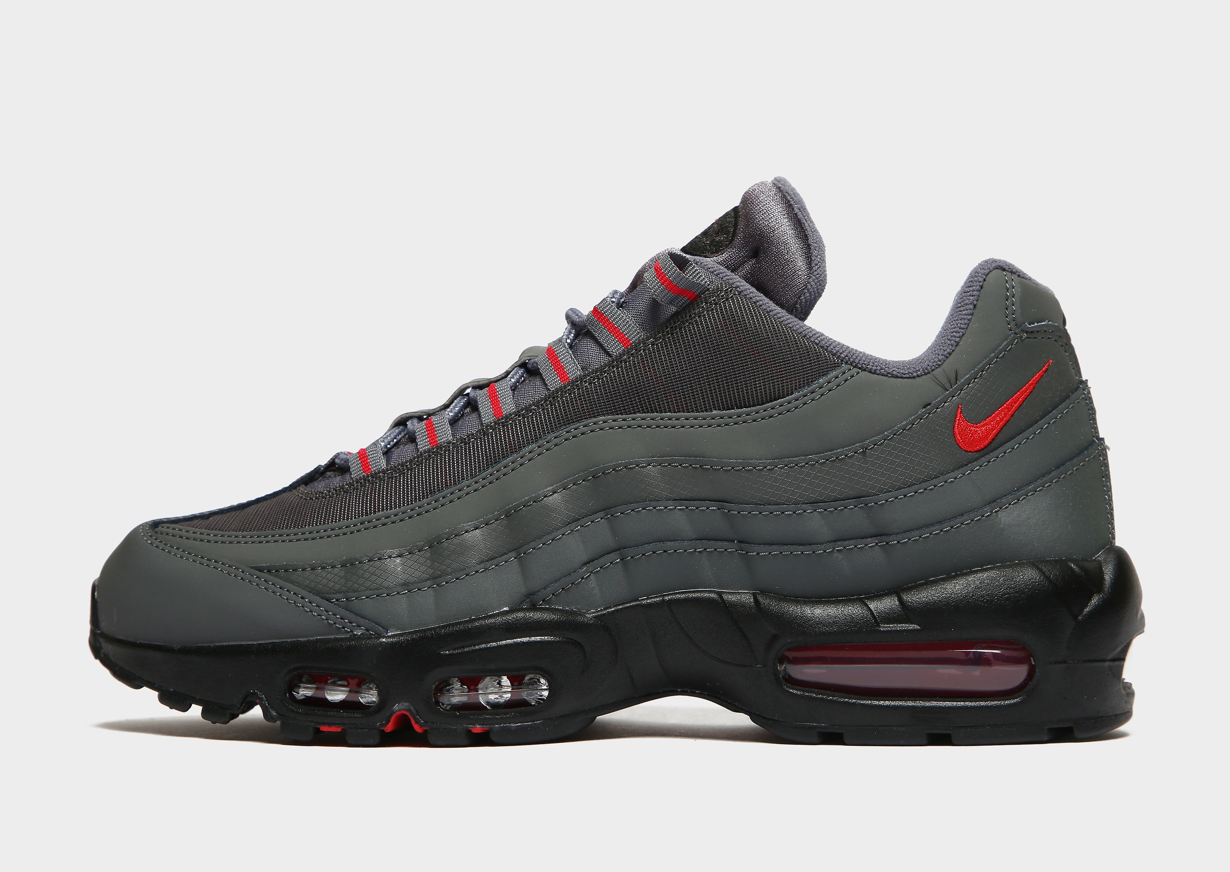 

Nike Air Max 95 - Only at JD - GREY/Red - Mens, GREY/Red
