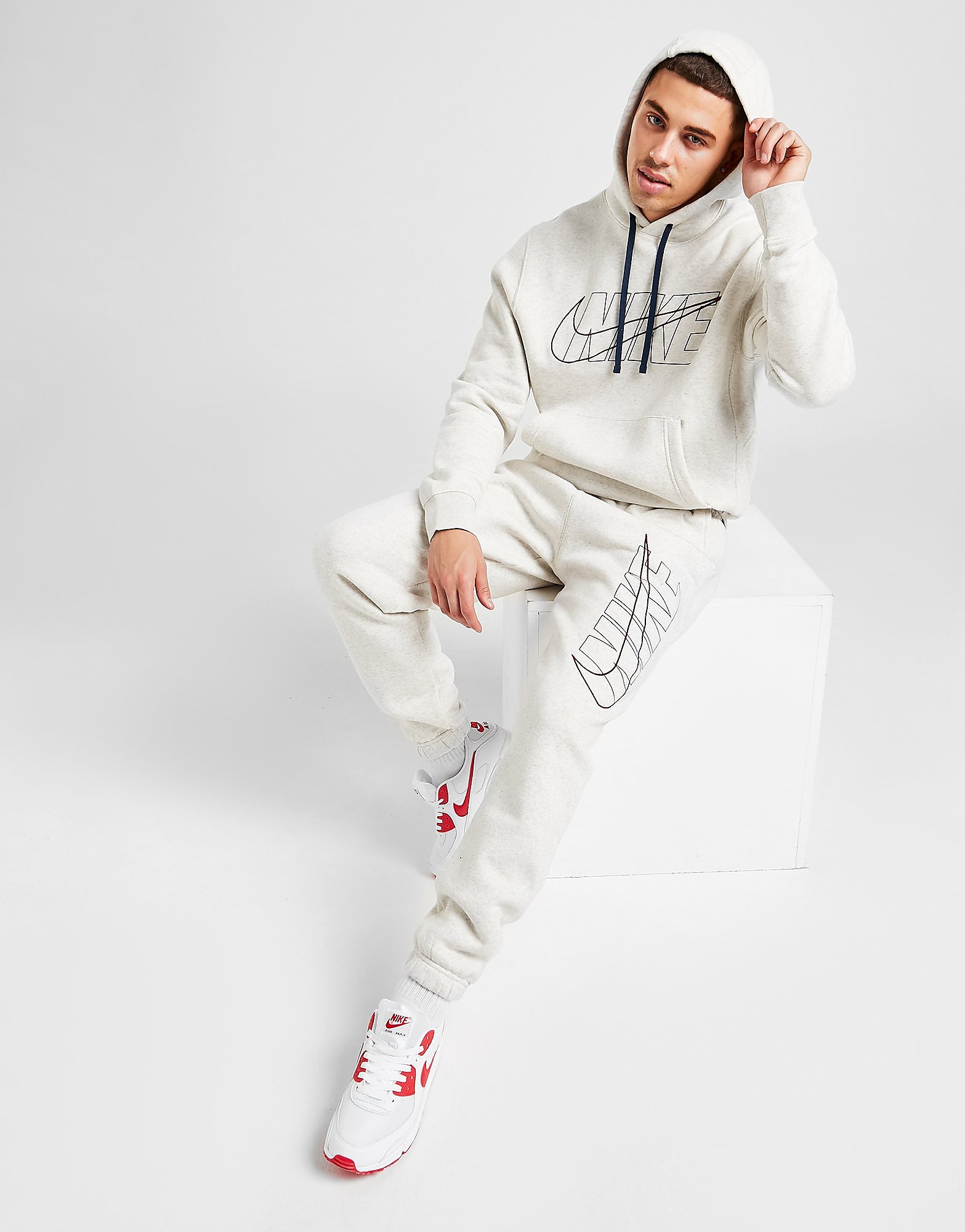 

Nike Club Sportswear Tracksuit - Only at JD - White - Mens, White