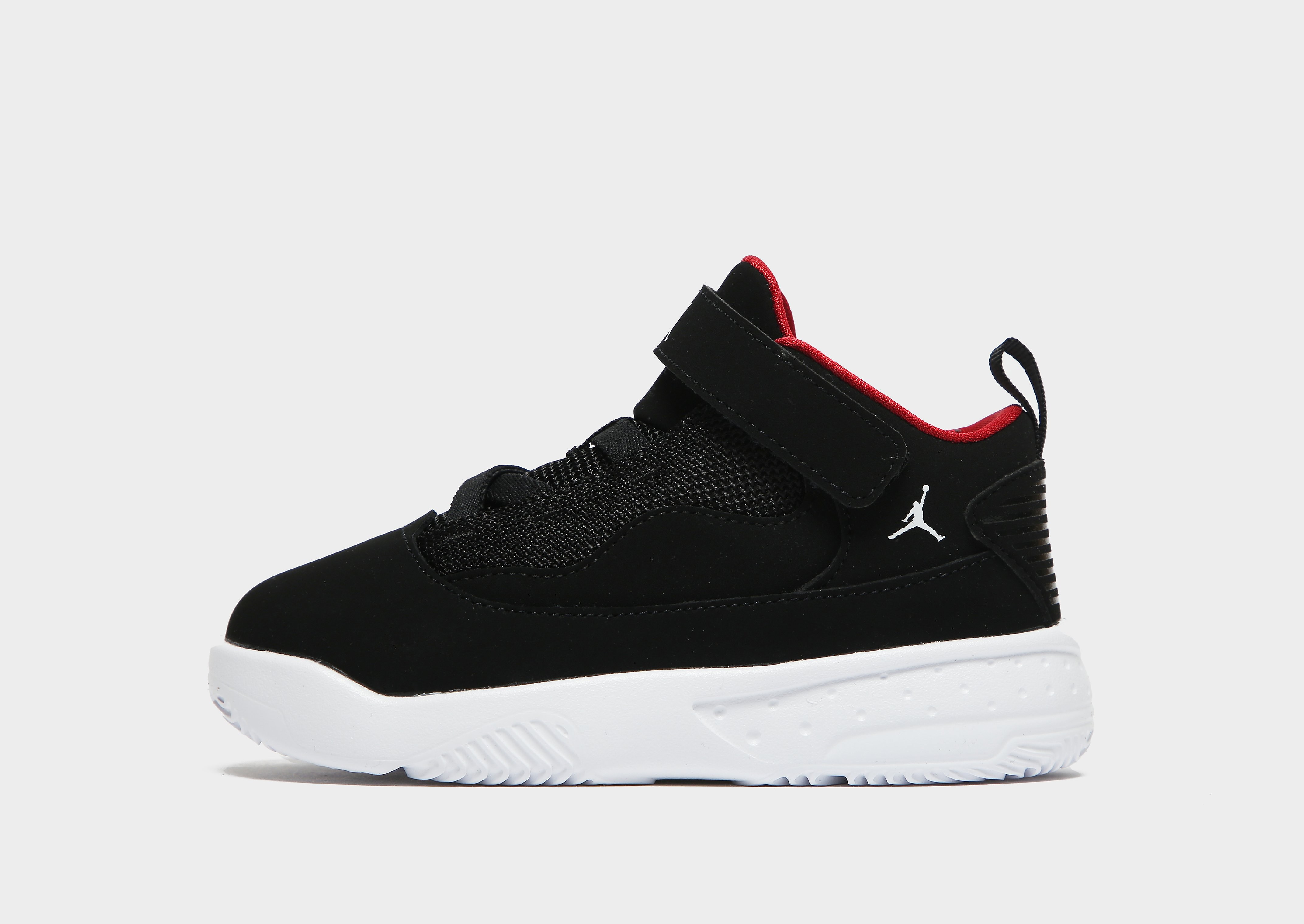 Jordan Max Aura Infant - Black/Gym Red/White/Red - Kids, Black/Gym Red/White/Red