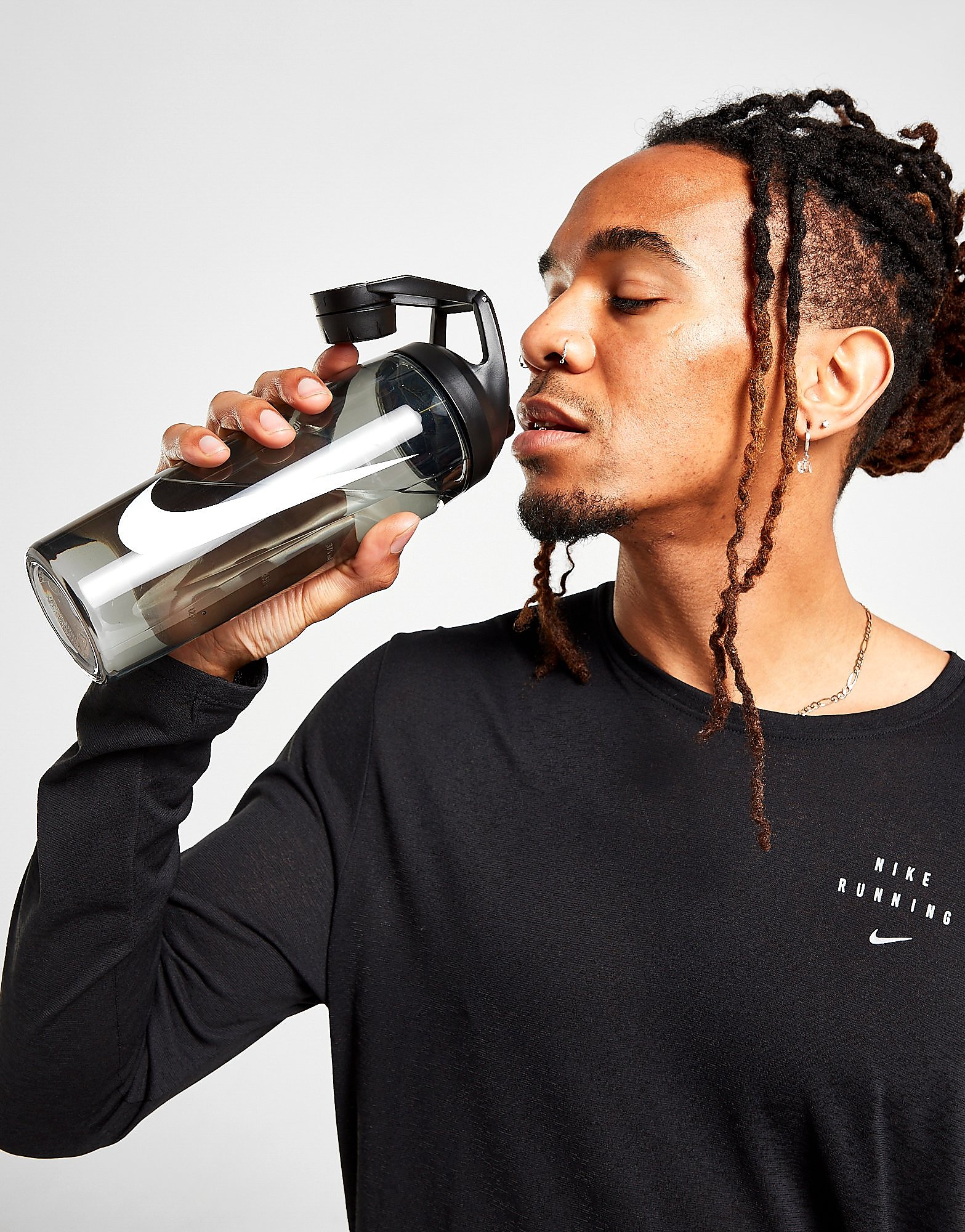 

Nike HyperCharge 24oz Water Bottle - Grey - Kids, Grey