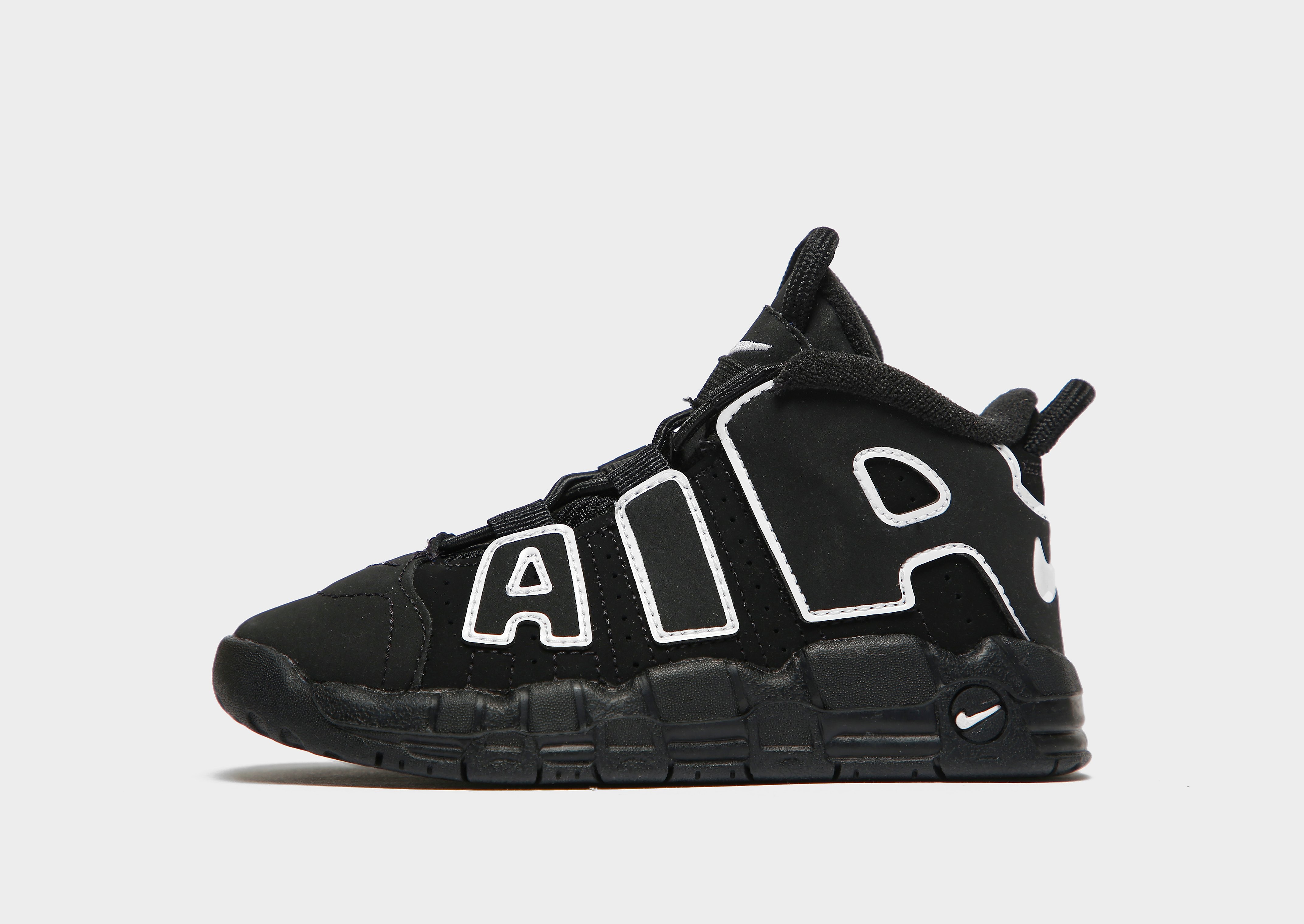 

Nike Air More Uptempo 96 Infant - Black/Black/White - Kids, Black/Black/White