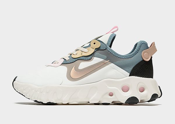 Nike Baskets React Art3mis Femme - Summit White/Ozone Blue/Light Orewood Brown/Arctic Pink, Summit W