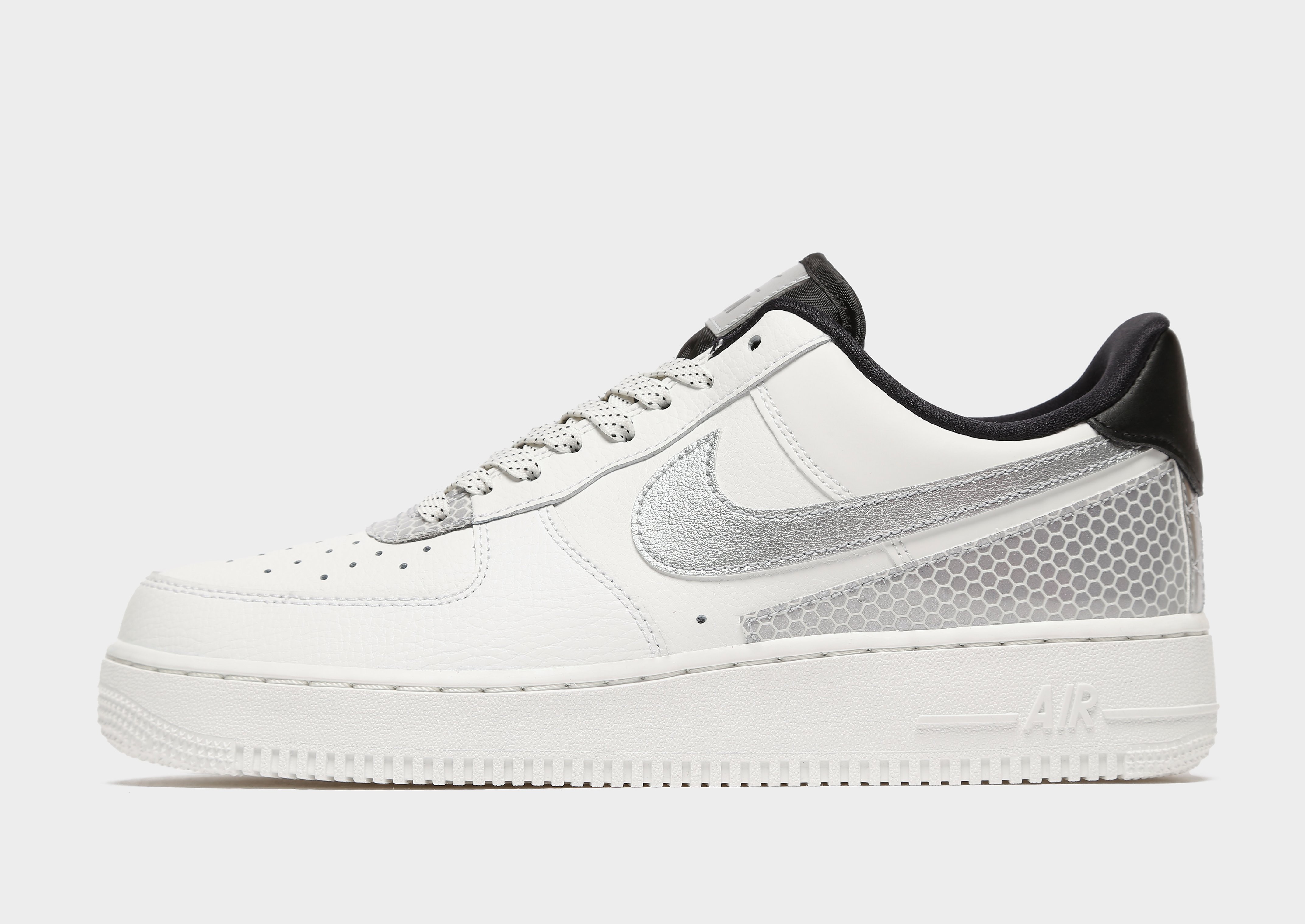 

Nike Air Force 1 '07 LV8 - White/Silver, White/Silver