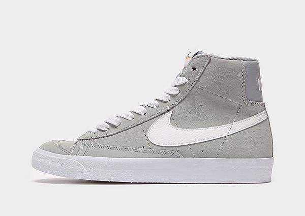 Nike Chaussure Nike Blazer Mid '77 Suede pour Enfant plus âgé - Wolf Grey/Black/Total Orange/White,