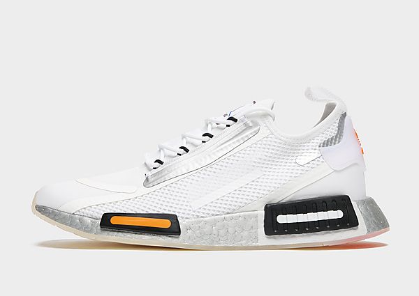 adidas Originals Baskets NMD_R1 Spectoo Junior - Cloud White / Cloud White / Core Black, Cloud White