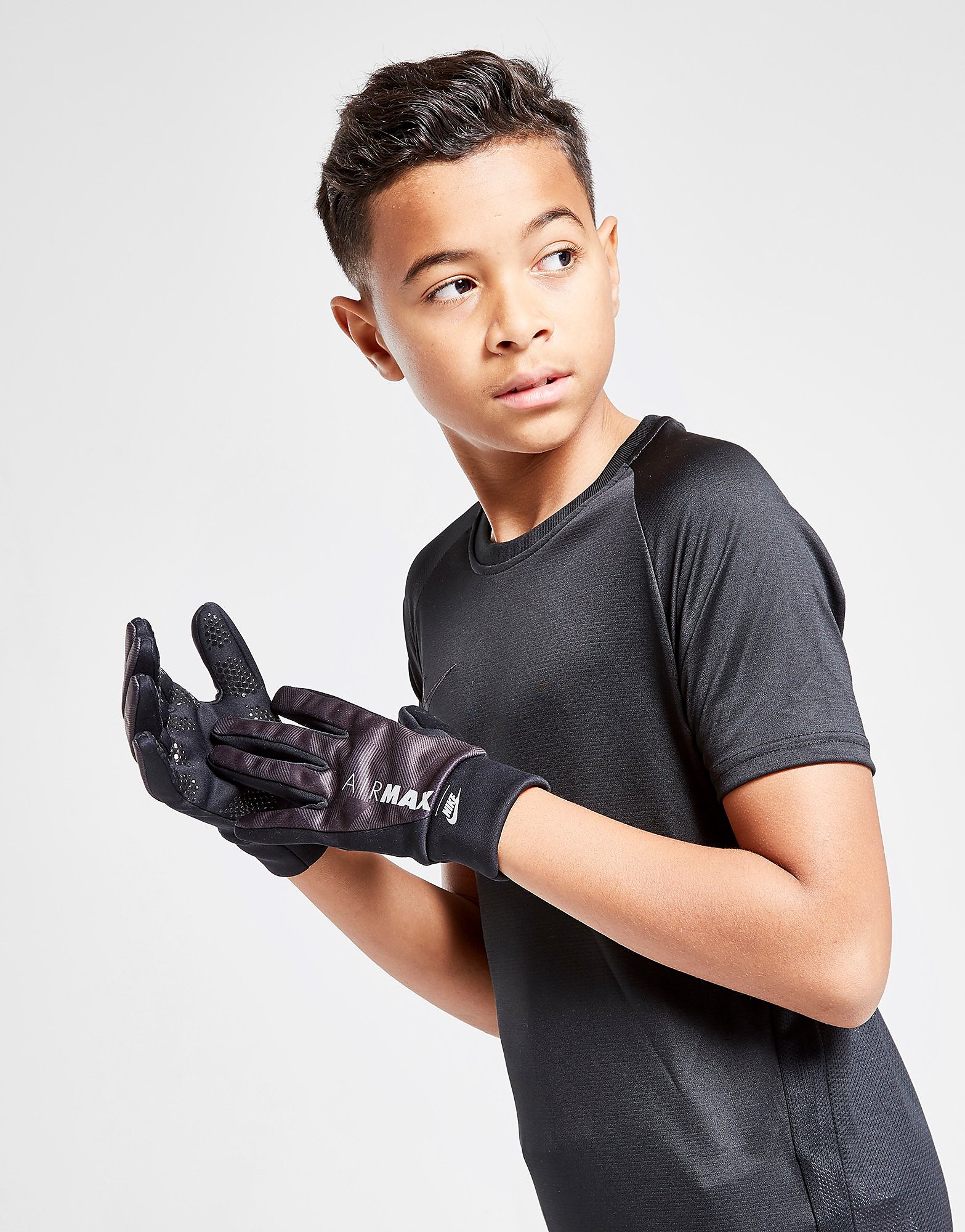 Nike HyperWarm Academy Air Max Gloves Junior - Black - Kids, Black