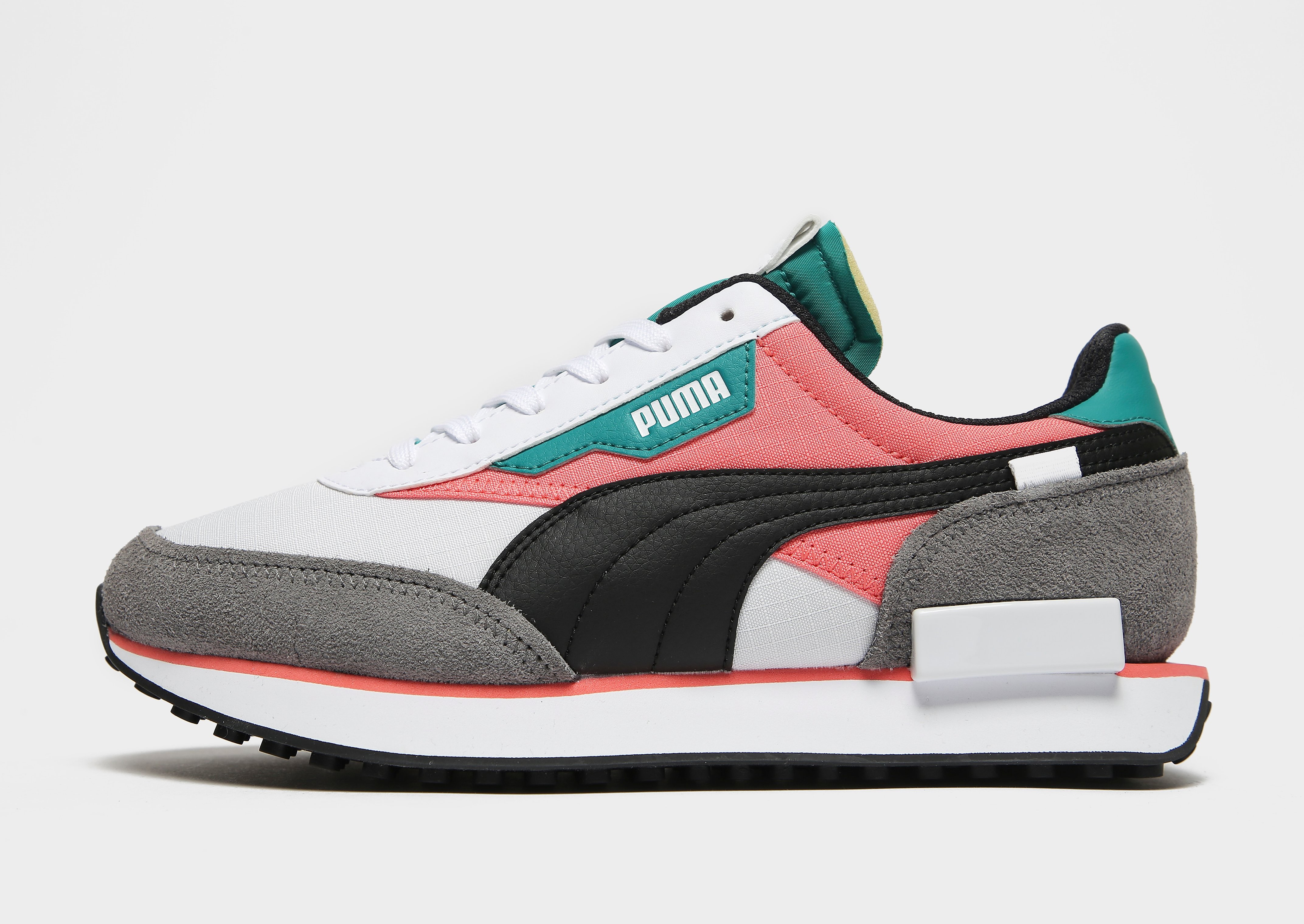 

Puma Future Rider Play On Women's - Grey/White/Black/Pink, Grey/White/Black/Pink