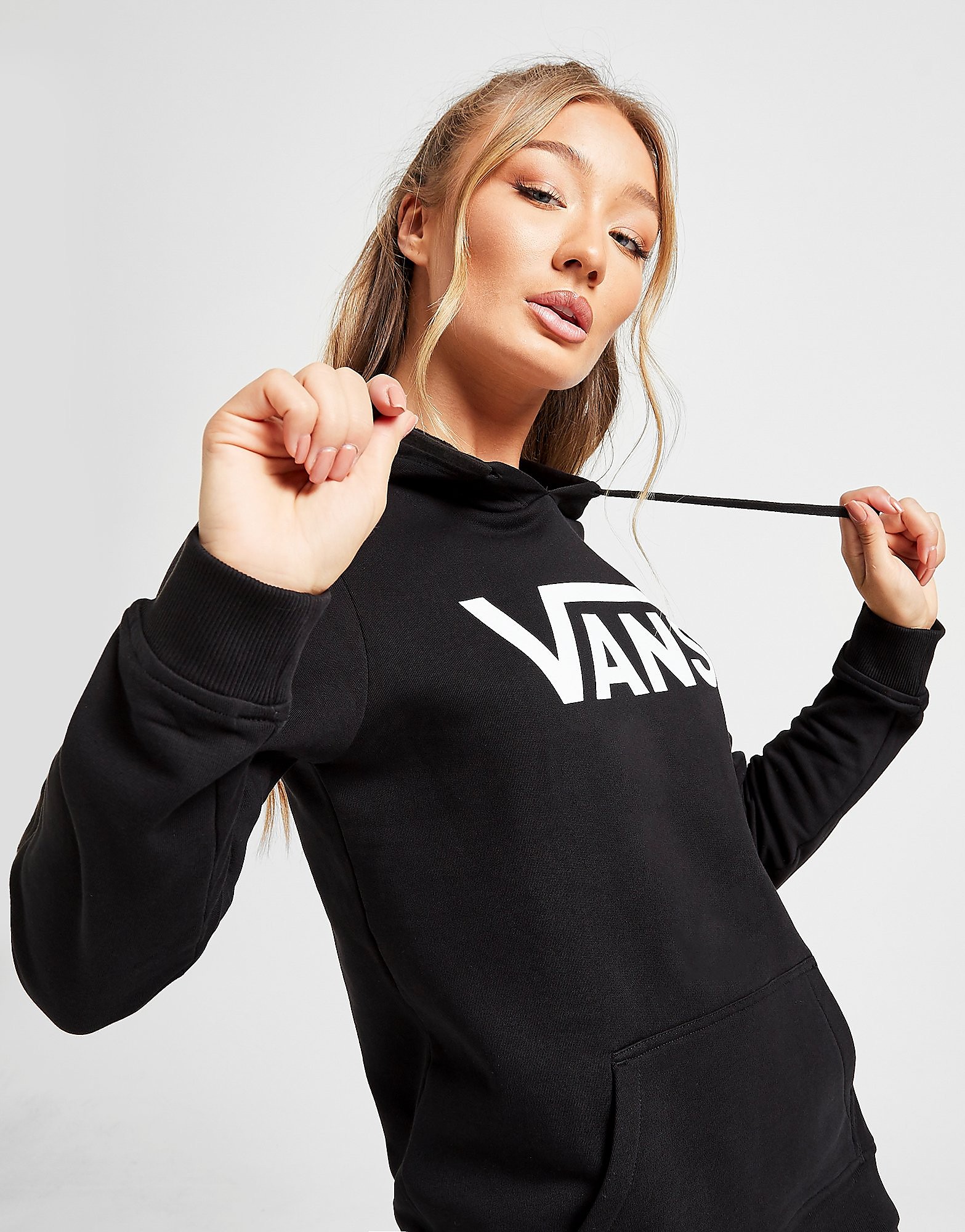 

Vans Flying V Overhead Hoodie - Black - Womens, Black