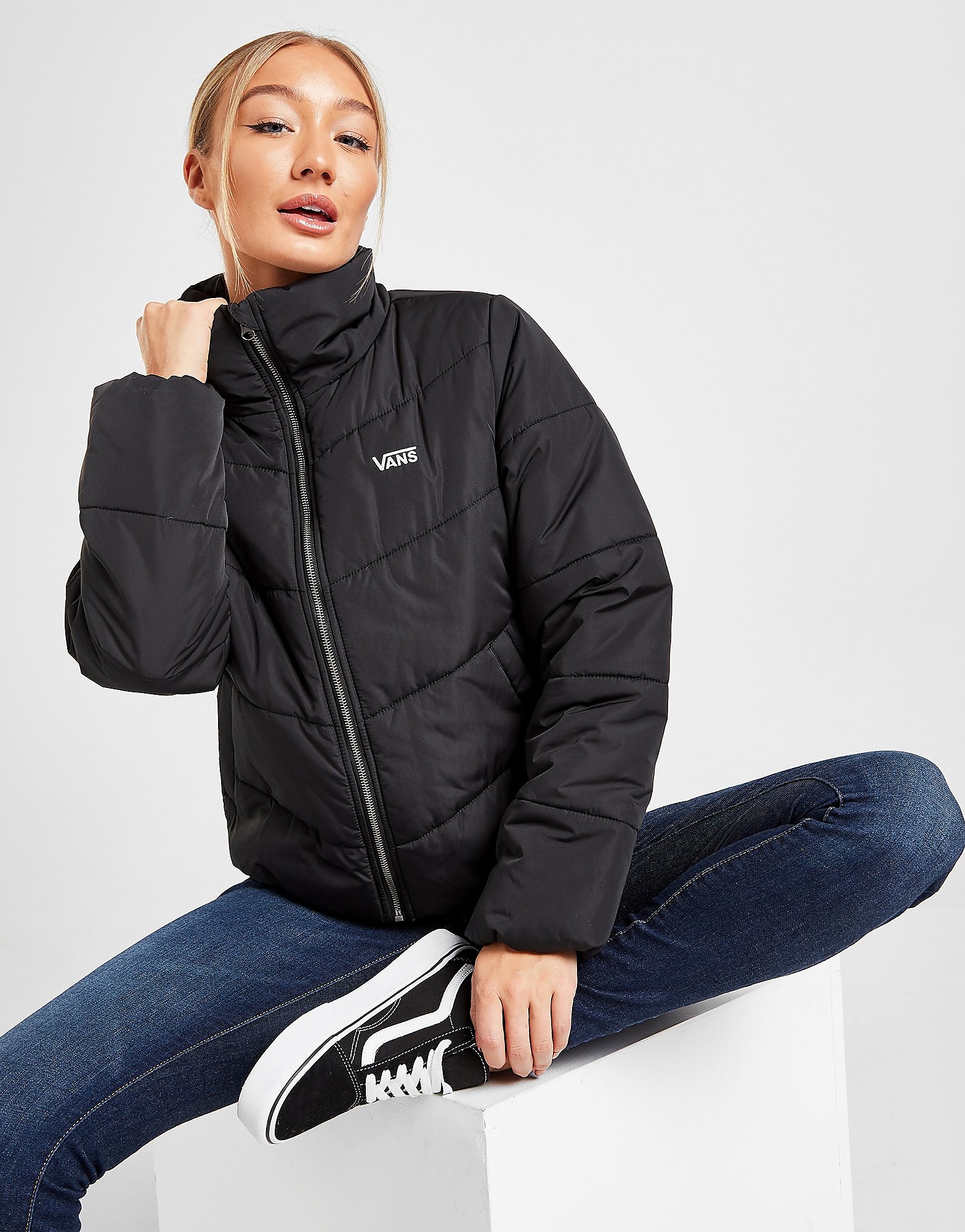 

Vans Padded Jacket - Black - Womens, Black