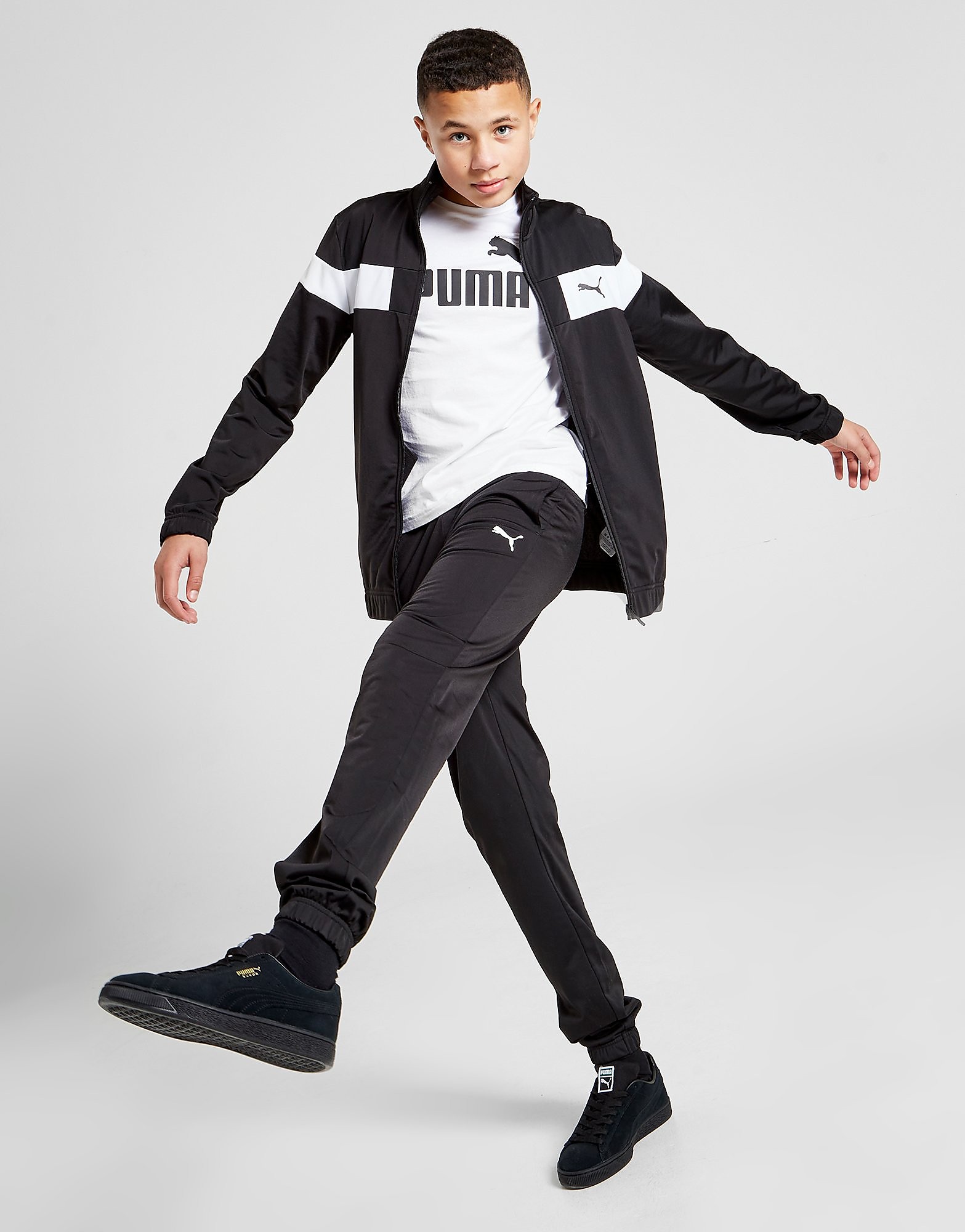 

Puma Core Tracksuit Junior - Only at JD - Black - Kids, Black