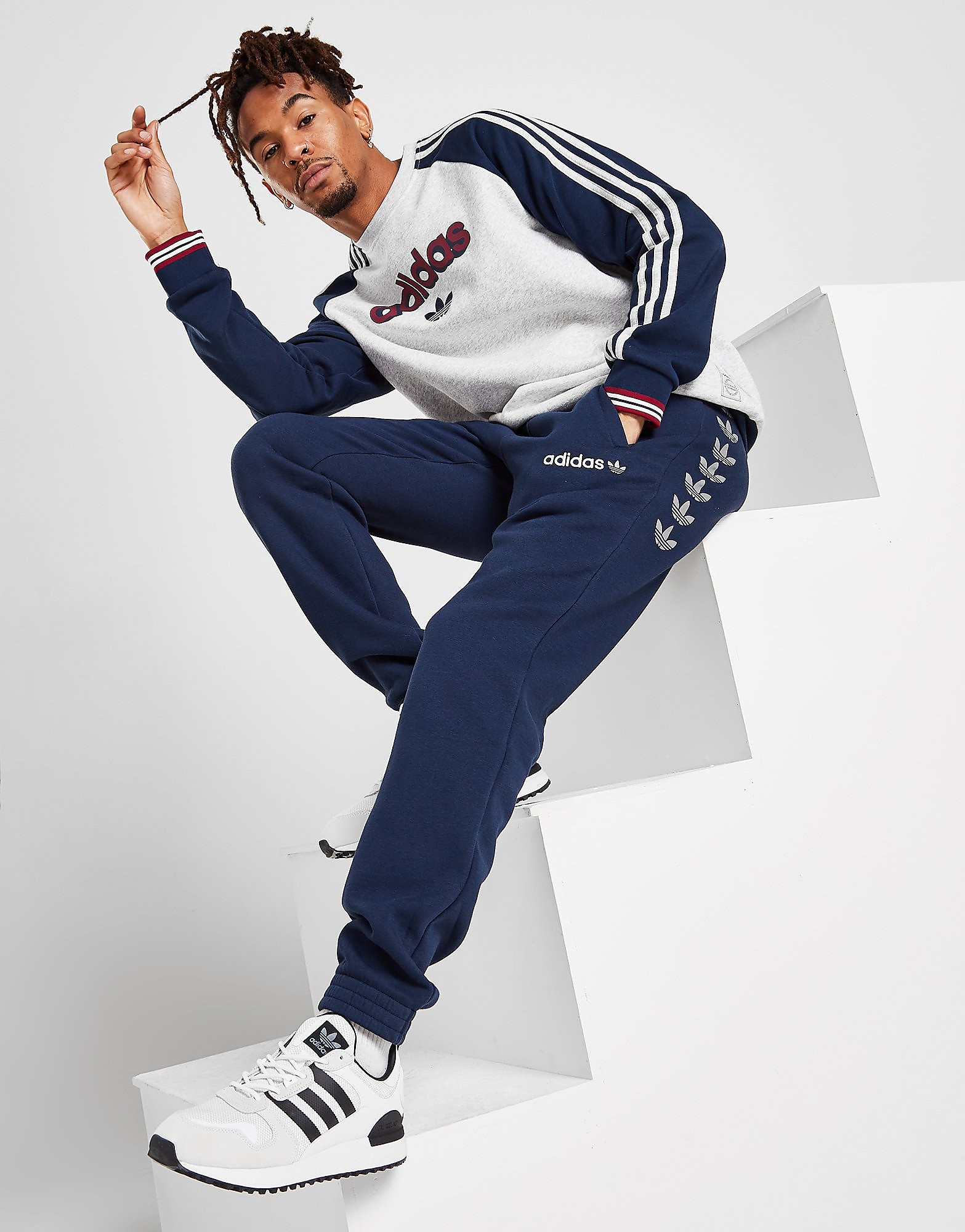 

adidas Originals Repeat Trefoil Joggers - Only at JD - Navy - Mens, Navy