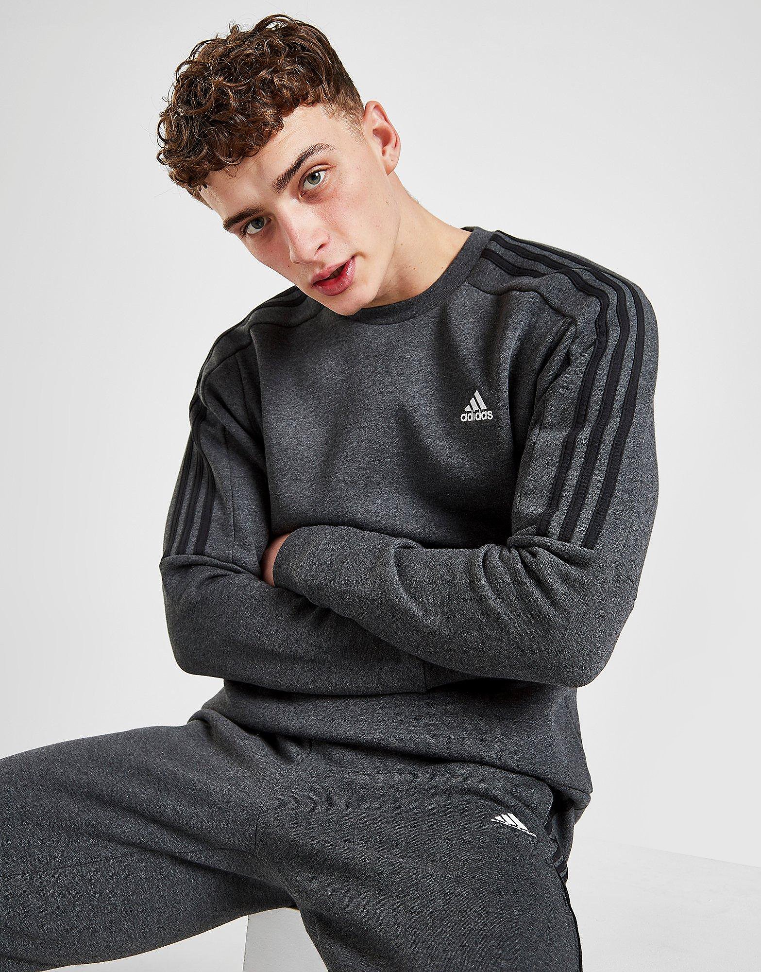 

adidas Energize Crew Sweatshirt - Only at JD - Grey - Mens, Grey