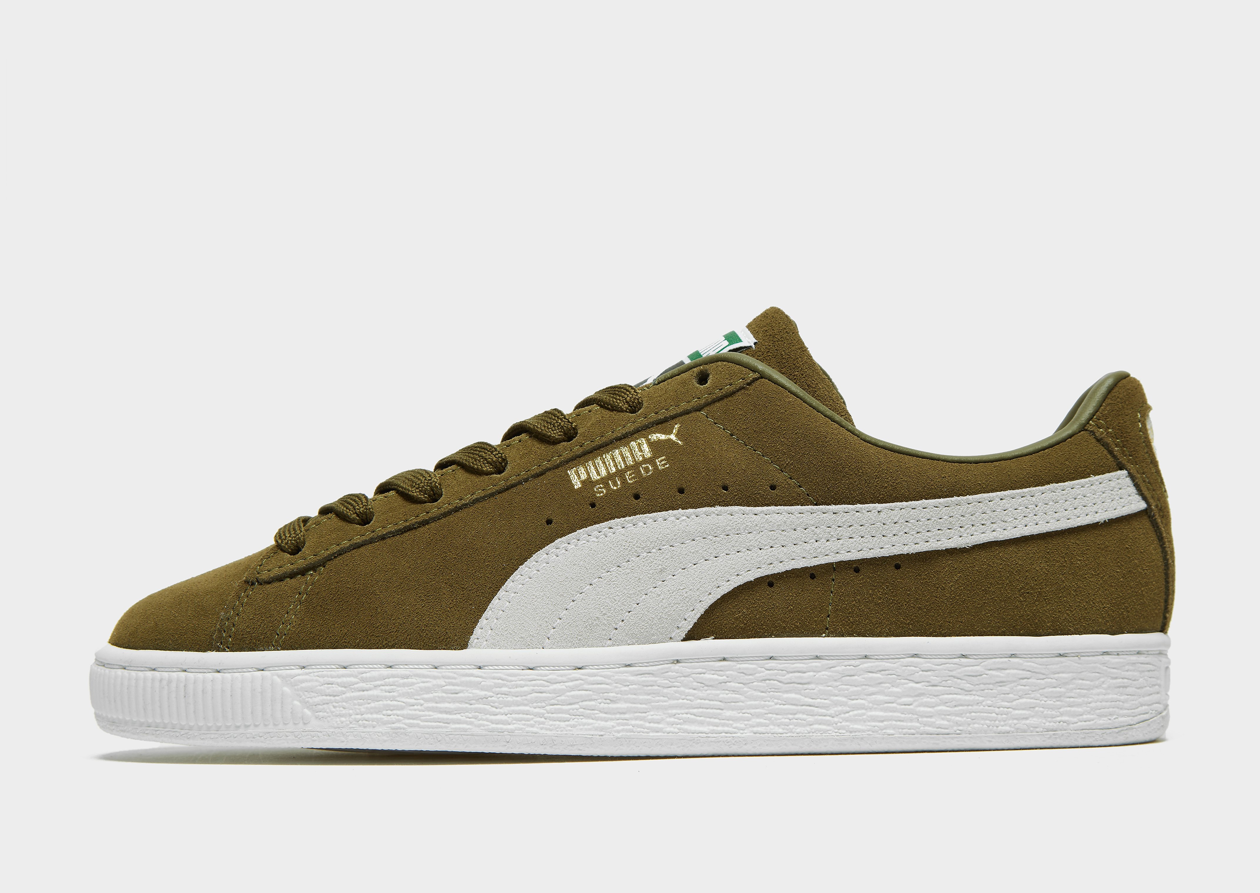 Puma Suede Classic - Only at JD - Green - Mens, Green
