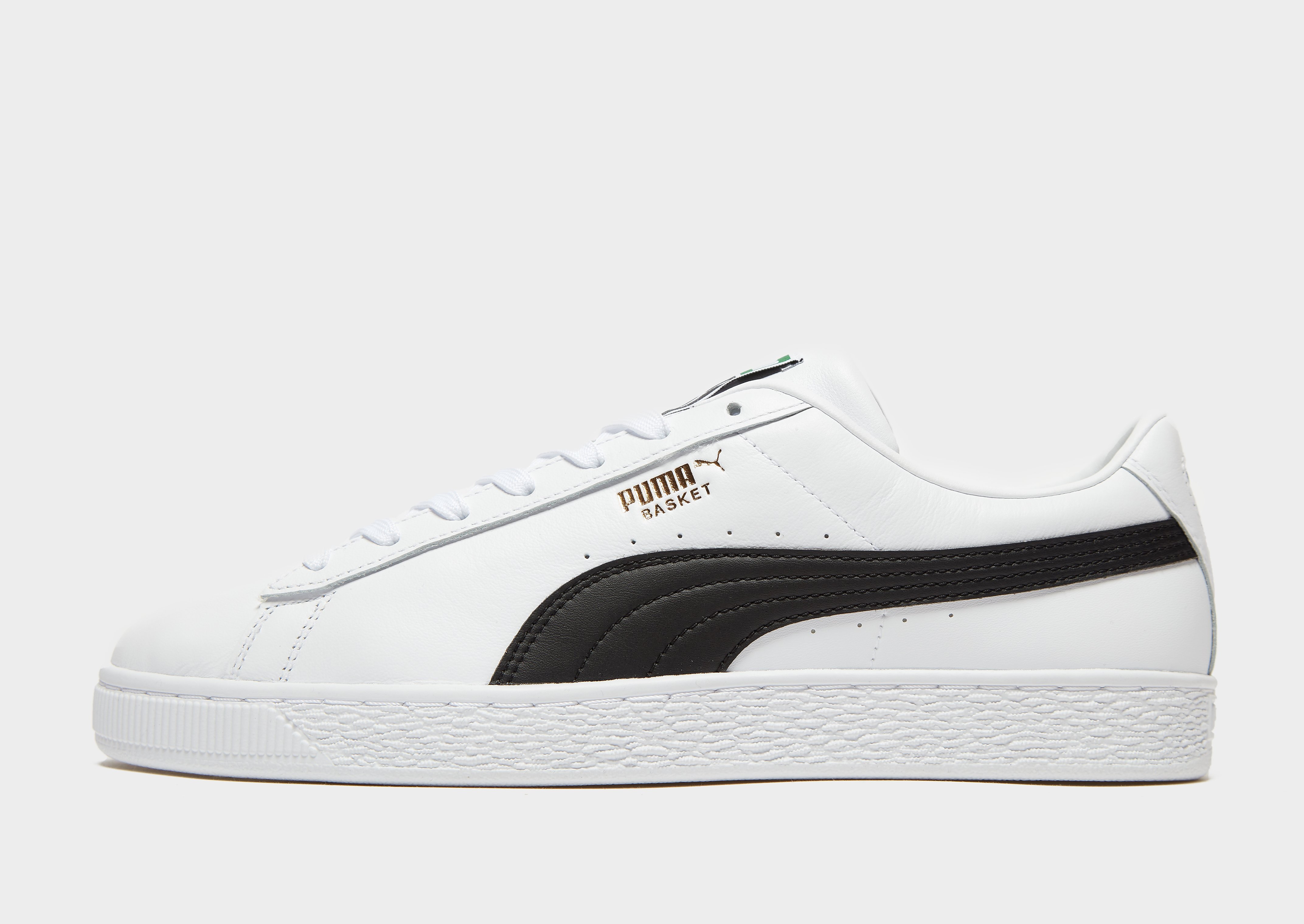

Puma Basket Classic - White/Black - Mens, White/Black