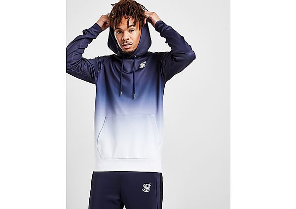 SikSilk Sweat à capuche High Fade Poly Homme