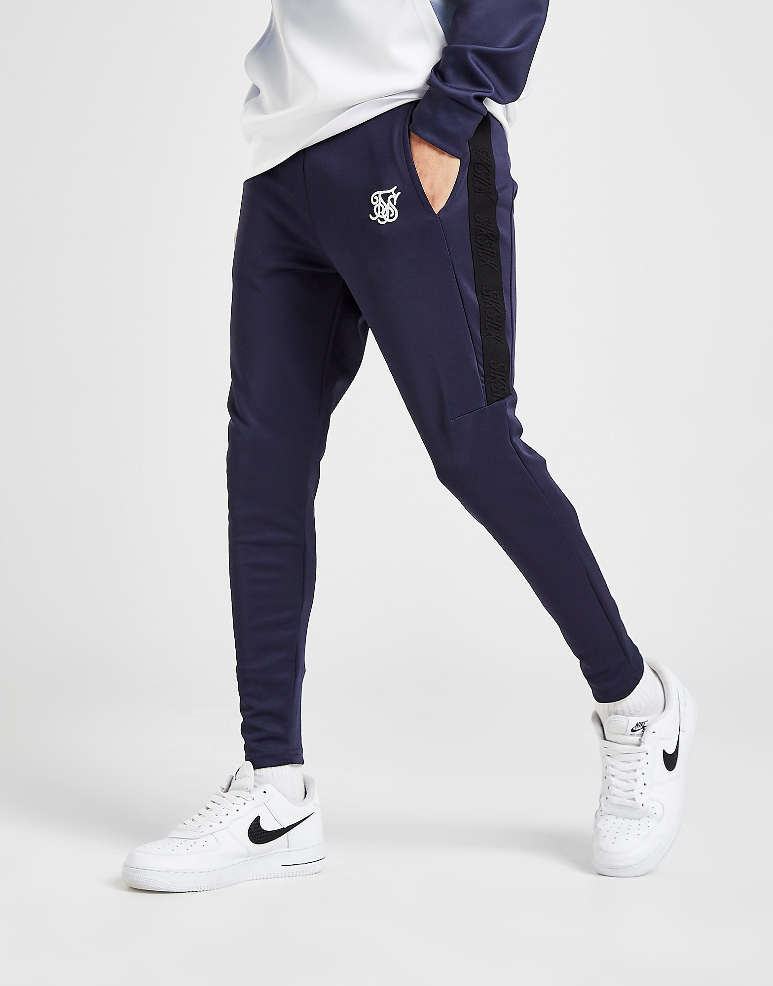 

SikSilk Poly Track Pants - Only at JD - Blue - Mens, Blue