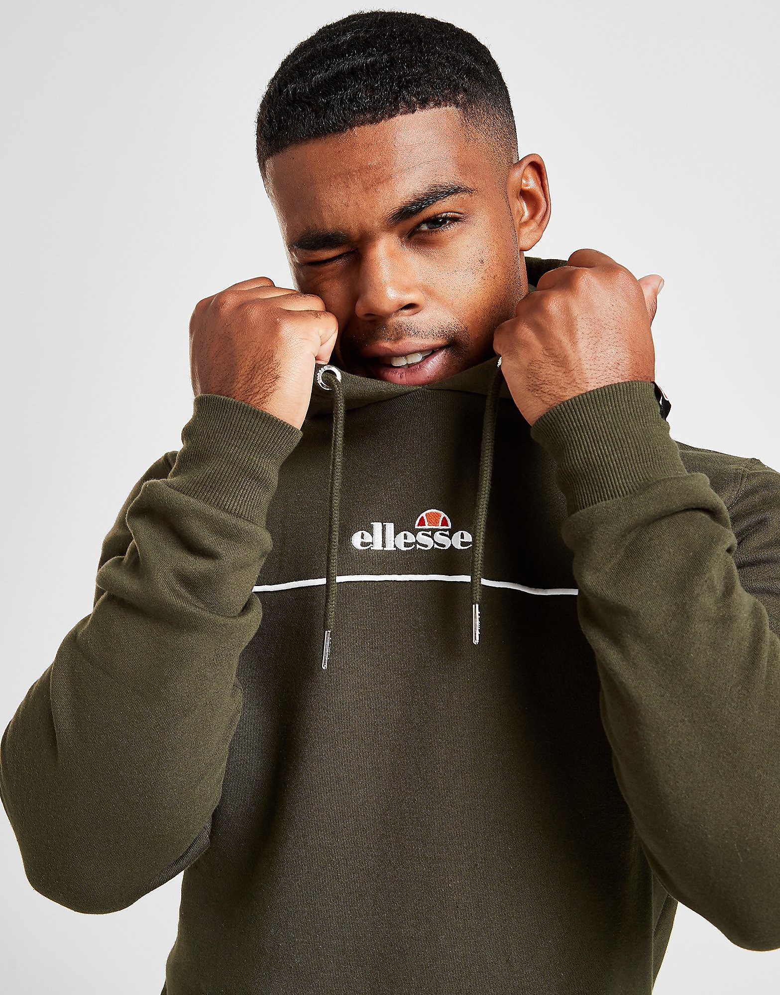 

Ellesse Kasper Overhead Hoodie - Only at JD - Green - Mens, Green