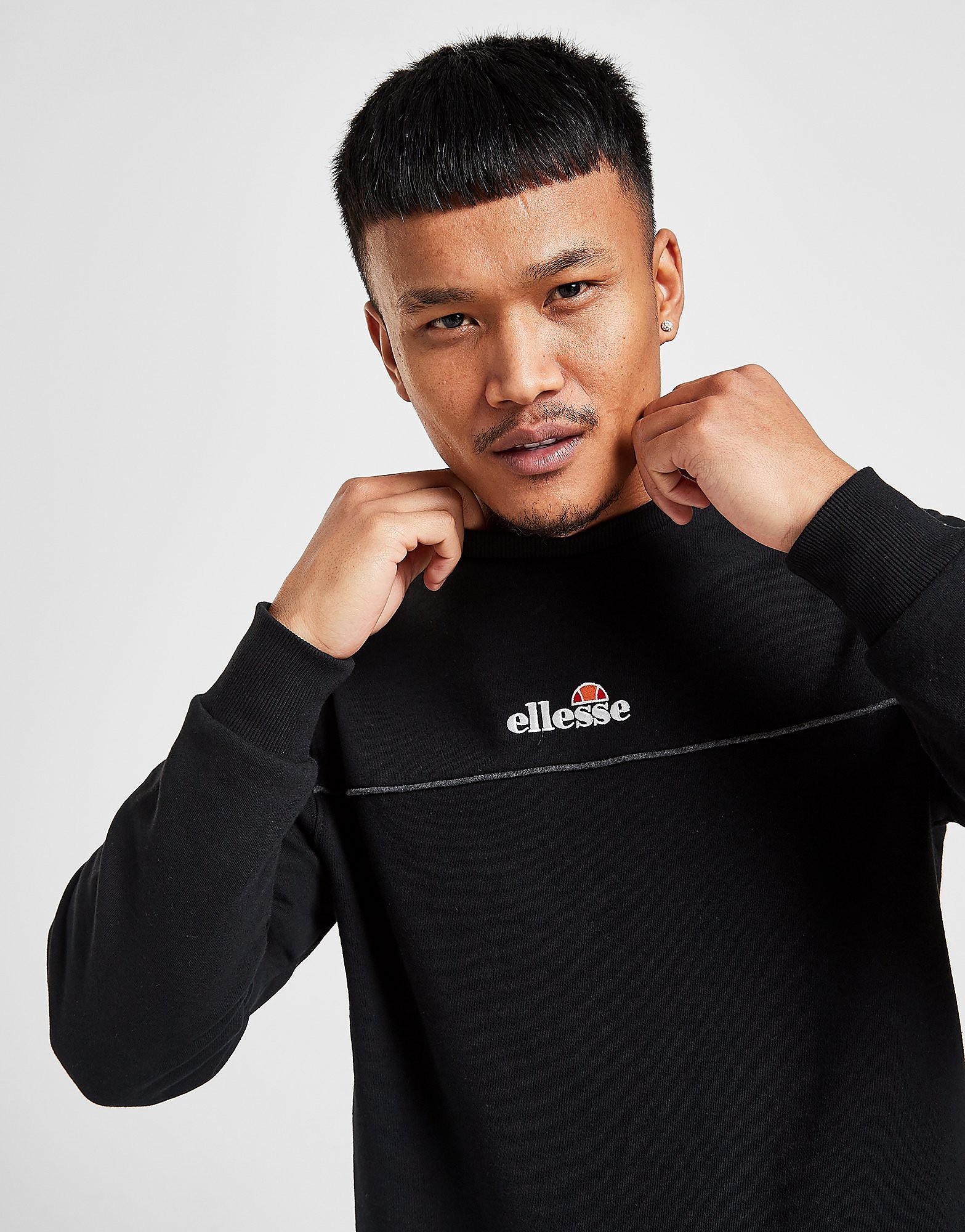 

Ellesse Westerby Sweatshirt - Only at JD - Black - Mens, Black