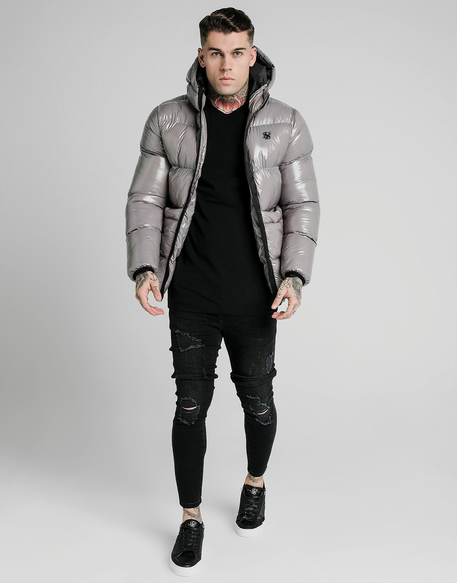 

SikSilk Adapt Jacket - Grey - Mens, Grey