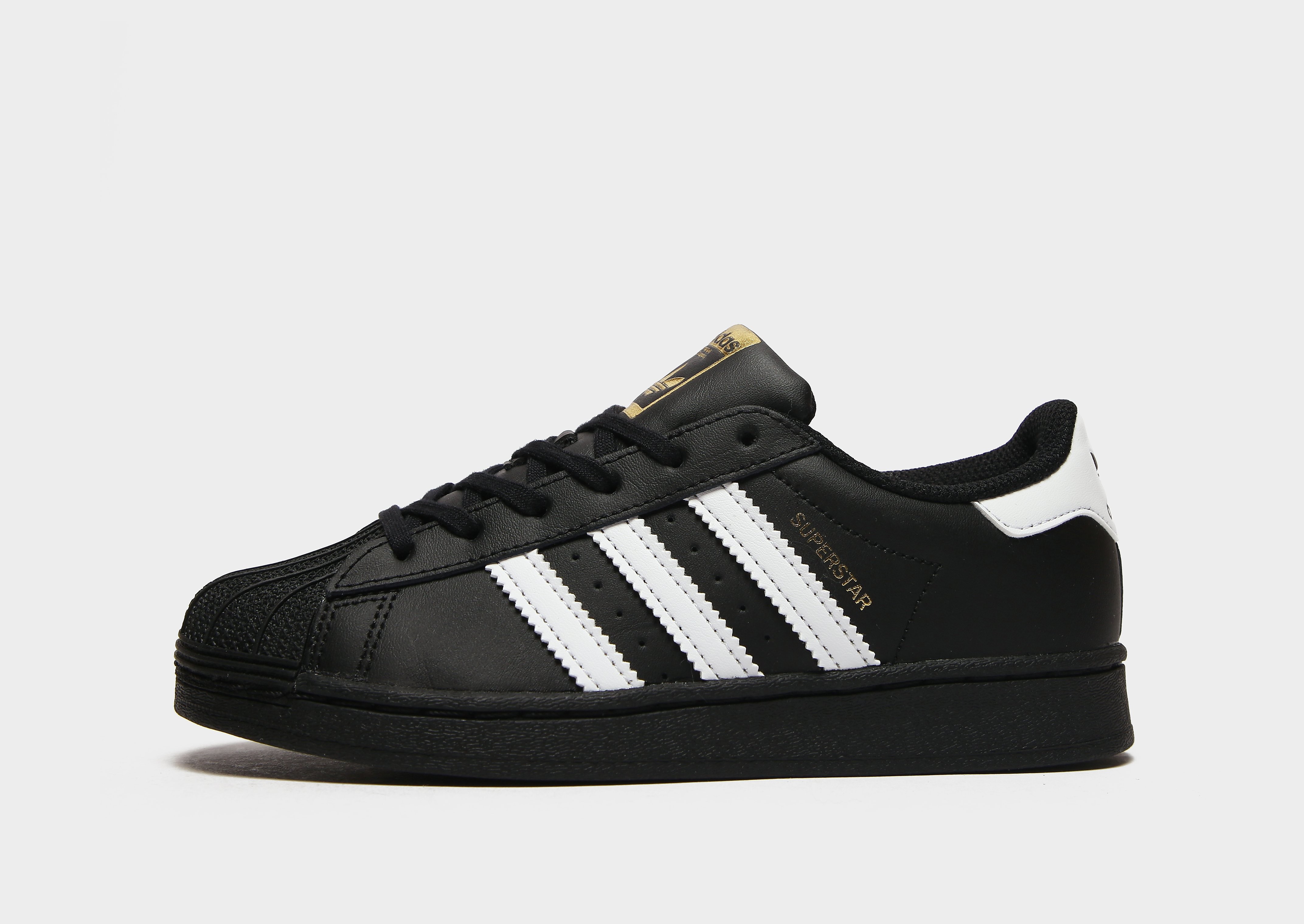 

adidas Originals Superstar Children - Core Black / Cloud White / Core Black - Kids, Core Black / Cloud White / Core Black