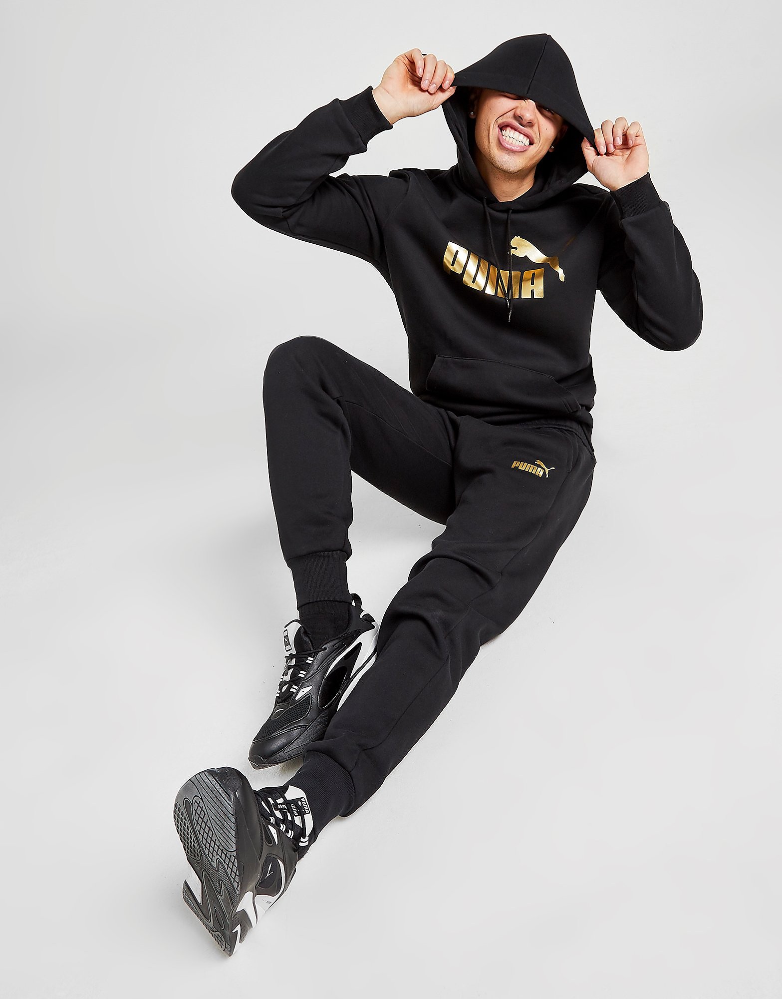 

Puma Core Joggers - Only at JD - Black/Gold - Mens, Black/Gold