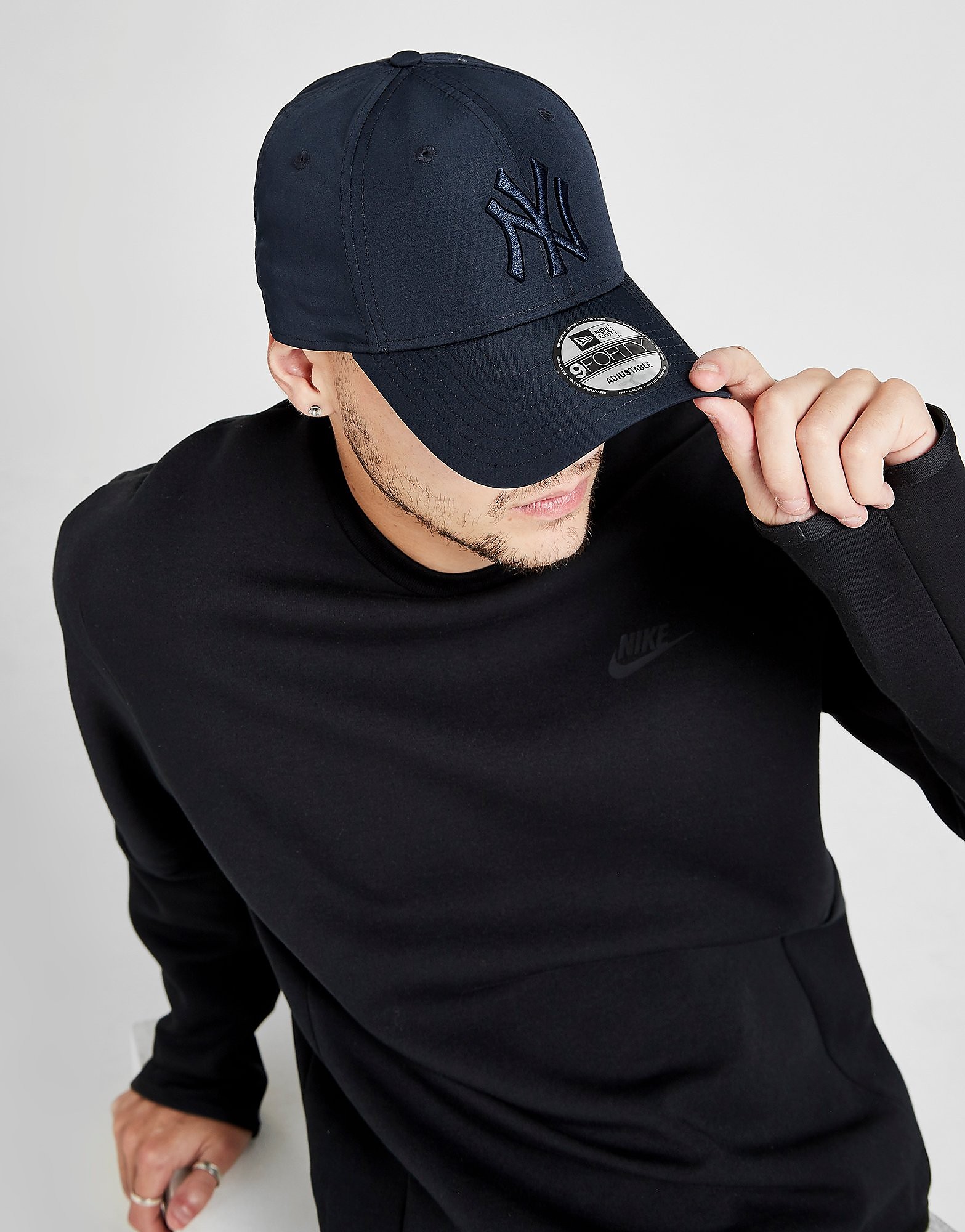 

New Era MLA New York Yankees 9FORTY Nylon Cap - Only at JD - Navy - Womens, Navy
