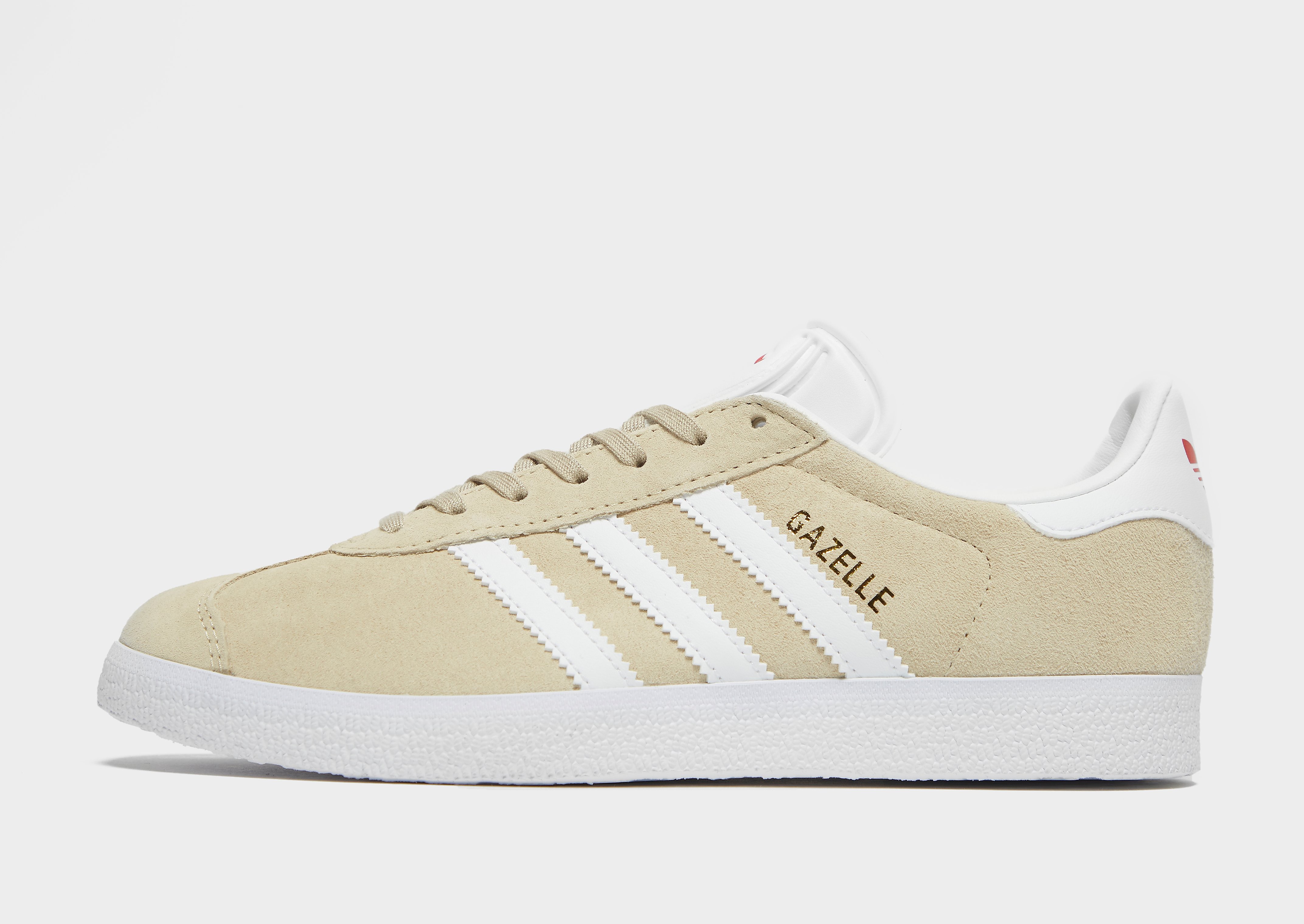 

adidas Originals Gazelle Women's - Savanna / Cloud White / Glory Red, Savanna / Cloud White / Glory Red