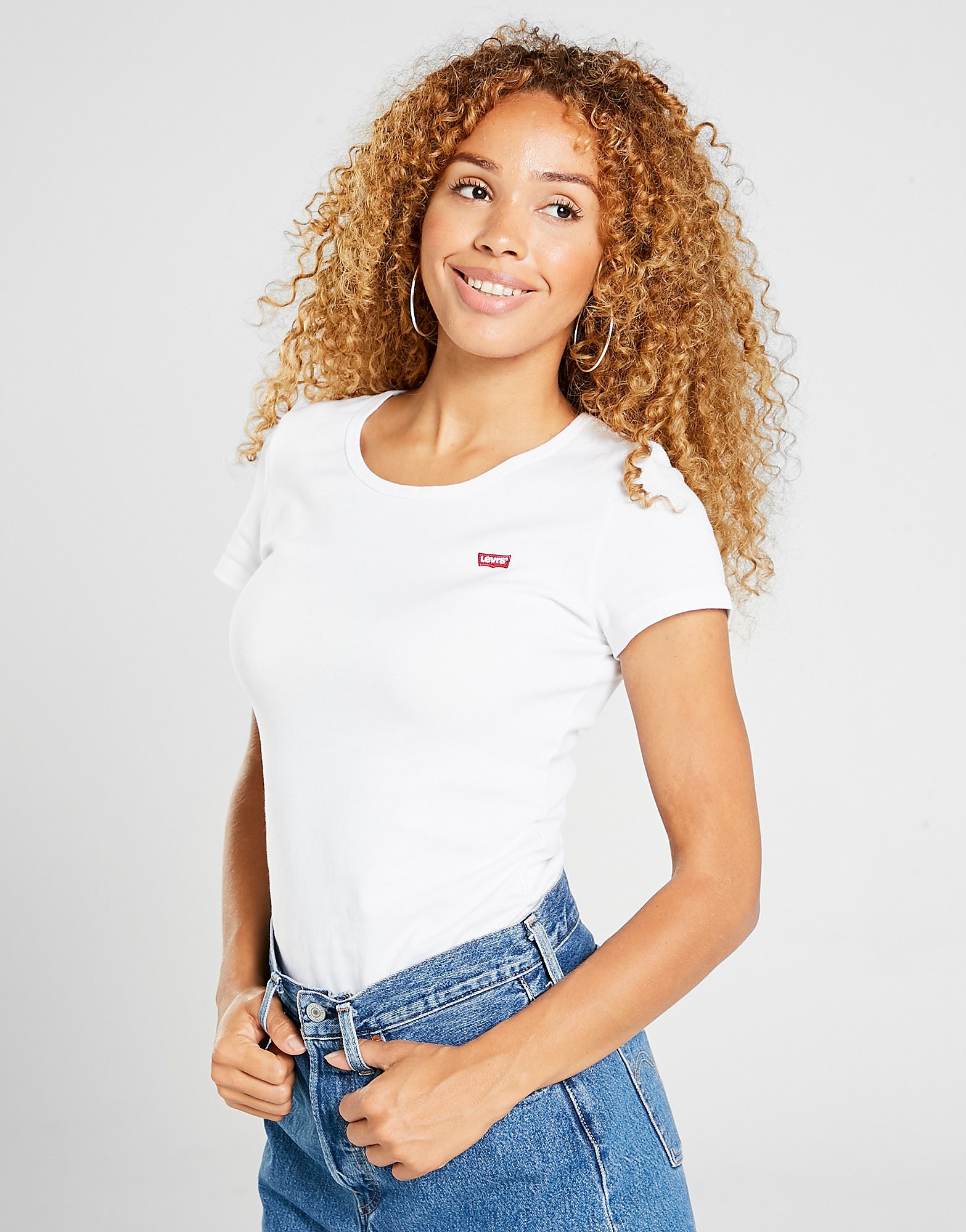 

Levis Slim T-Shirt 2 Pack - Grey/White - Womens, Grey/White