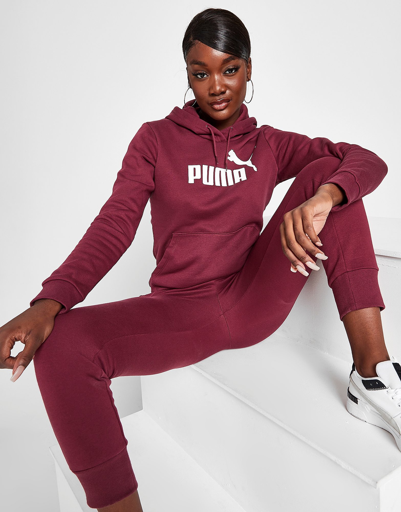

Puma Core Overhead Hoodie - Only at JD - Red - Womens, Red