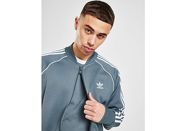 adidas Originals Veste de survêtement Adicolor Classics Primeblue SST - Blue Oxide, Blue Oxide