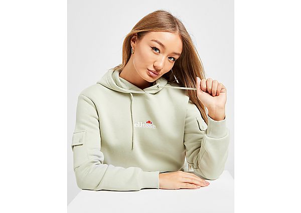 Ellesse Sweat à Capuche Crop Cargo Femme