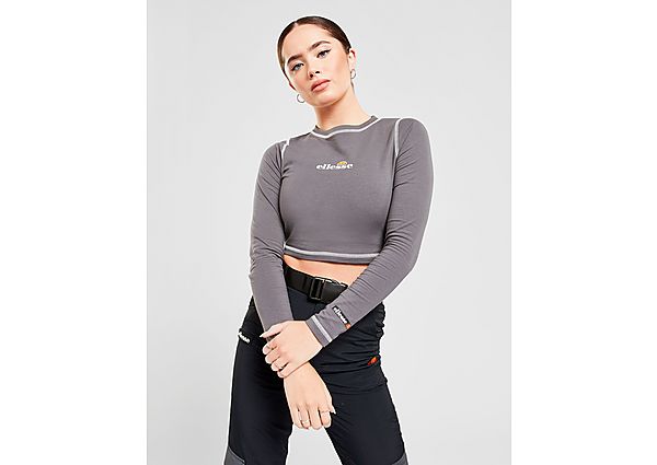 Ellesse T-shirt Contrast Crop Manches longues Femme