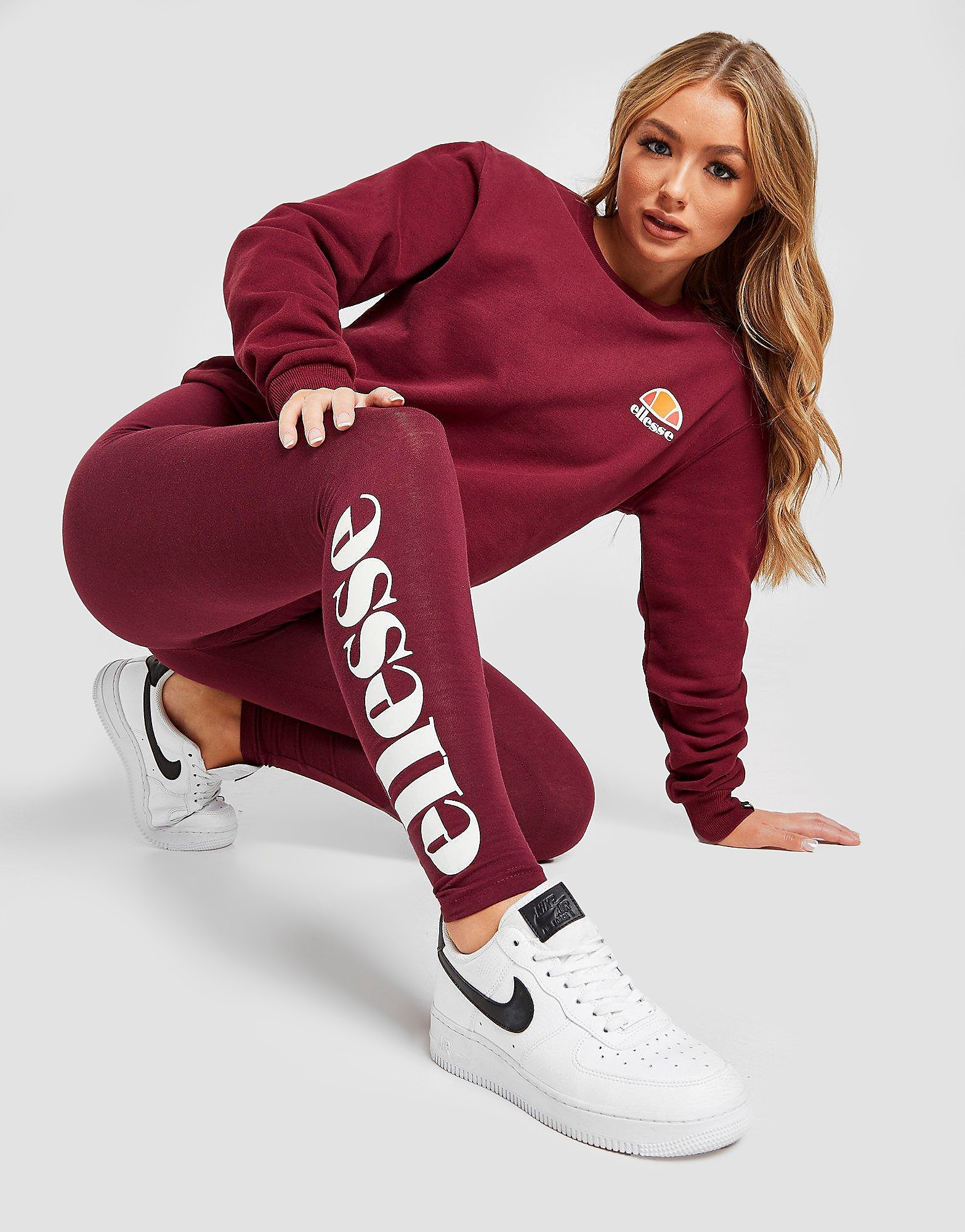 

Ellesse Logo Leggings - Only at JD - Burgundy - Womens, Burgundy