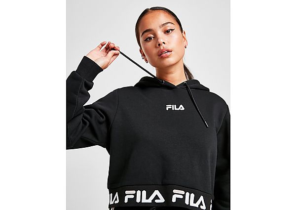 Fila Sweat à capuche Jacquared Crop Femme