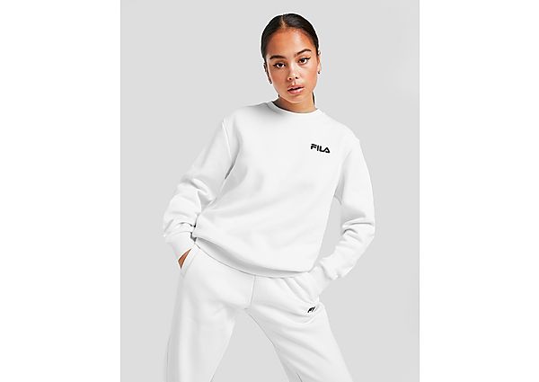 Fila Sweat-shirt Embroidered Logo Crew Femme