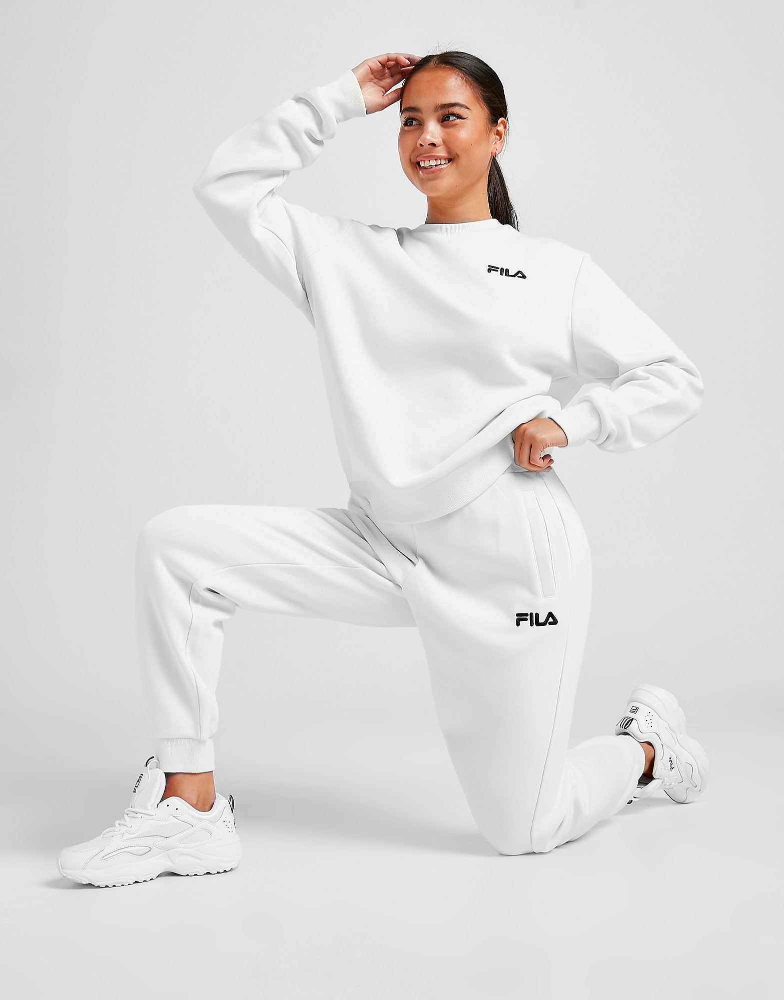 

Fila Embroidered Logo Joggers - Only at JD - BLACK/Black - Womens, BLACK/Black