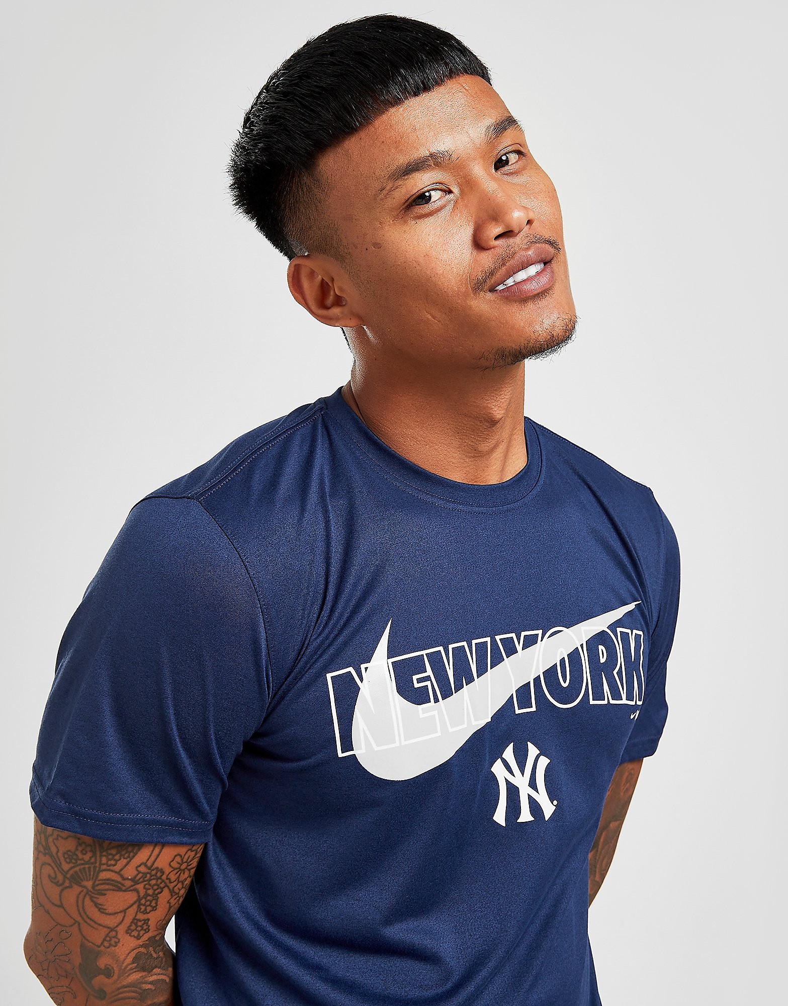 

Nike MLB New York Yankees Swoosh T-Shirt - Navy - Mens, Navy