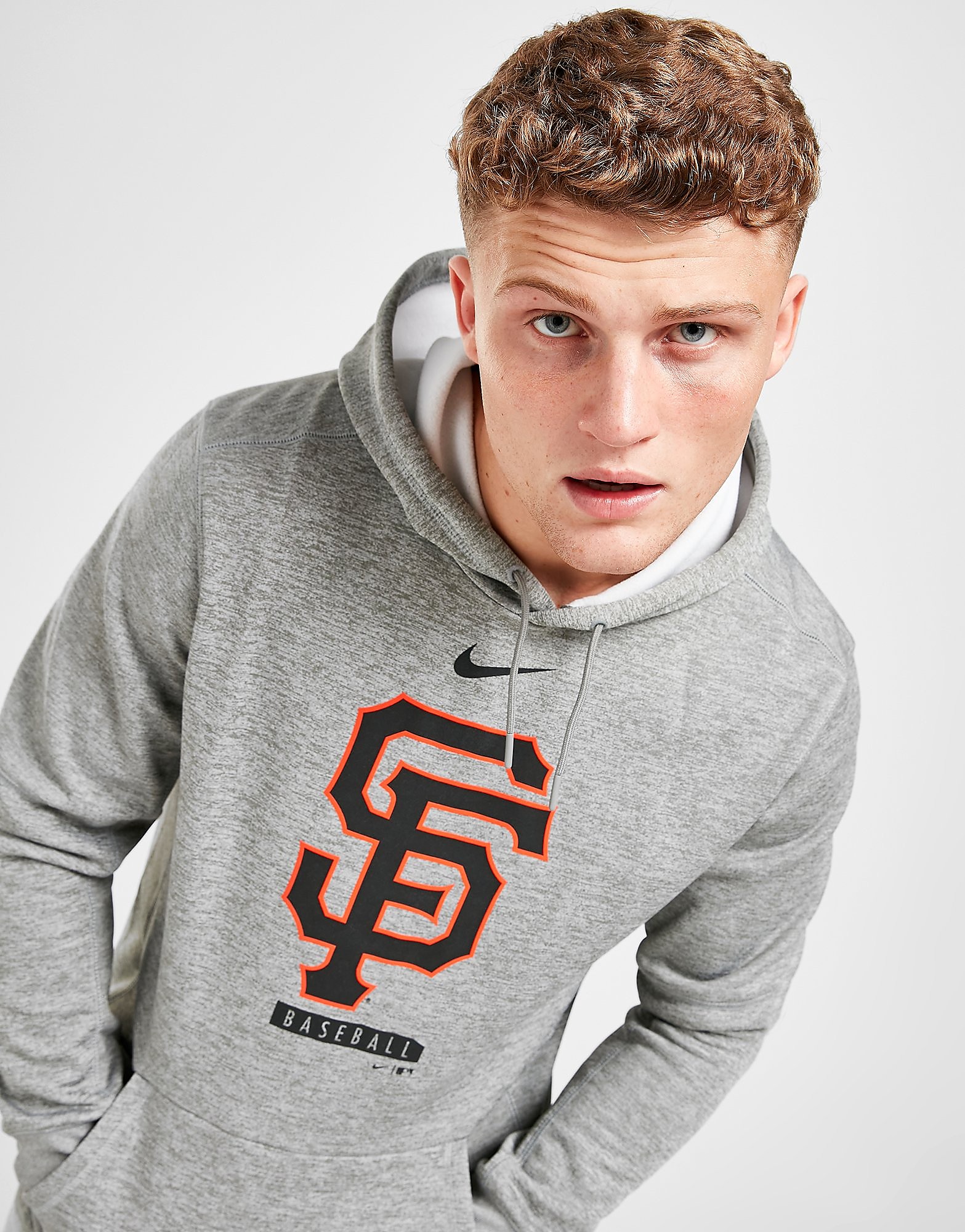 

Nike MLB San Francisco Giants Therma Hoodie - Grey - Mens, Grey