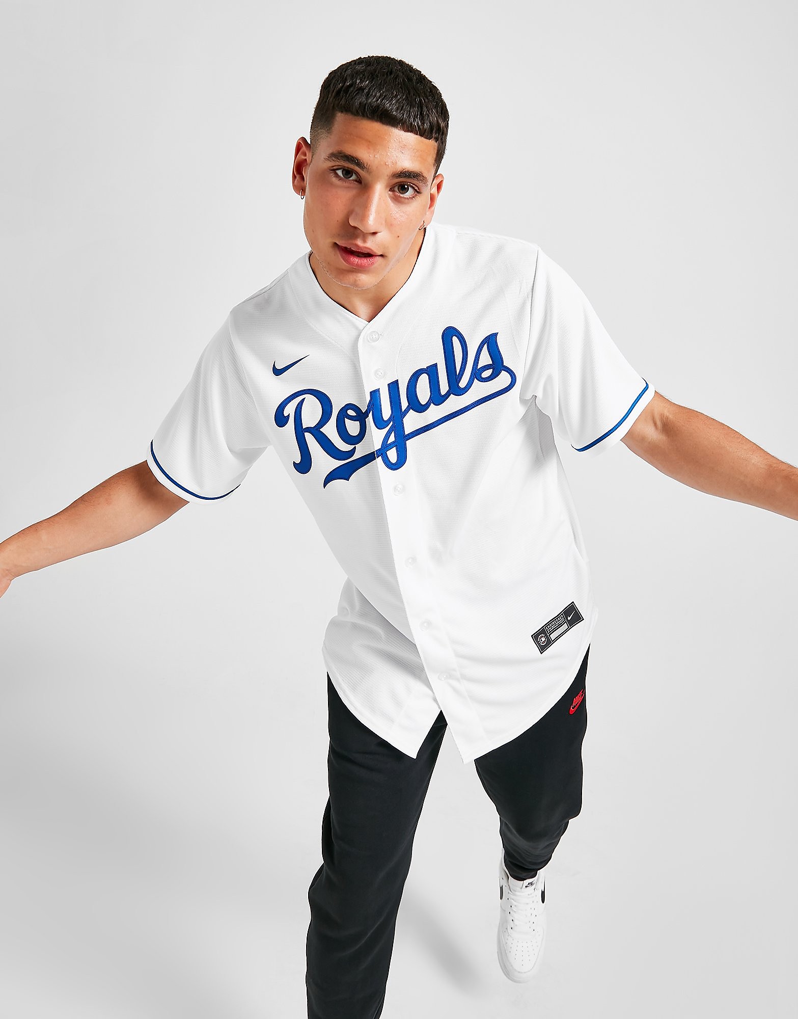

Nike MLB Kansas City Royals Home Jersey - White - Mens, White