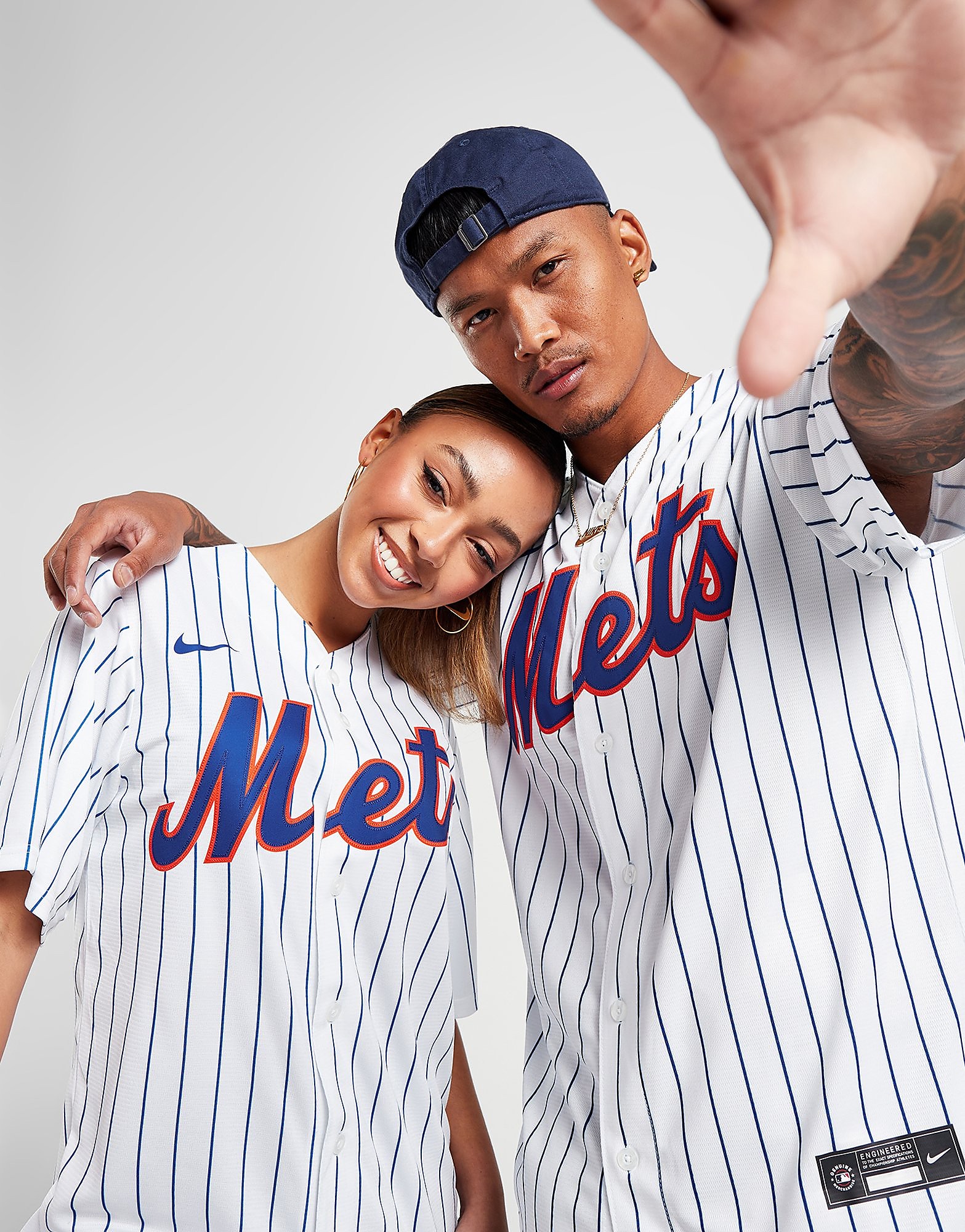 

Nike MLB New York Mets Home Jersey - White - Mens, White