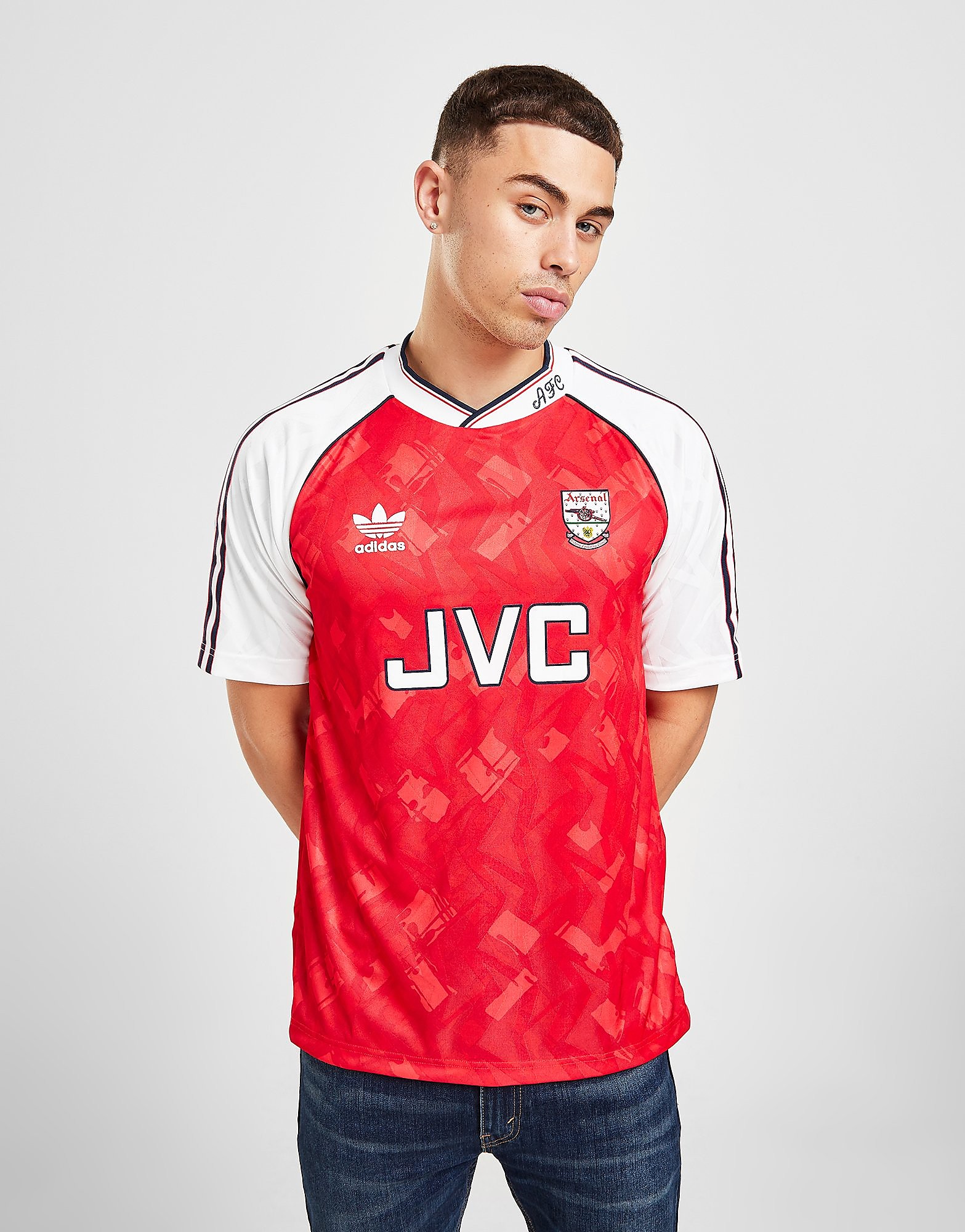 

adidas Originals Arsenal FC 1990/92 Home Shirt - RED - Mens, RED