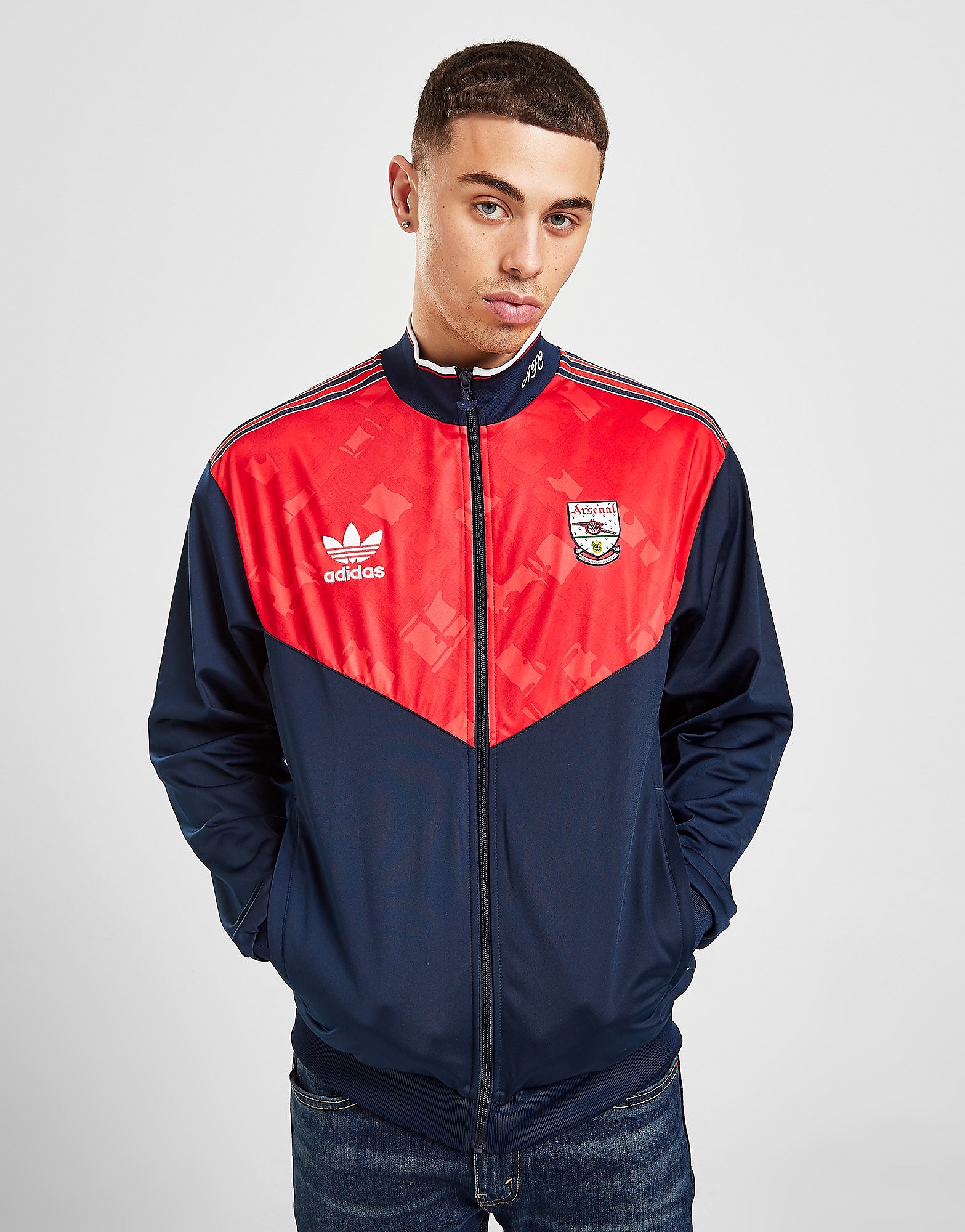 

adidas Originals Arsenal FC 1990/92 Track Top - Blue - Mens, Blue