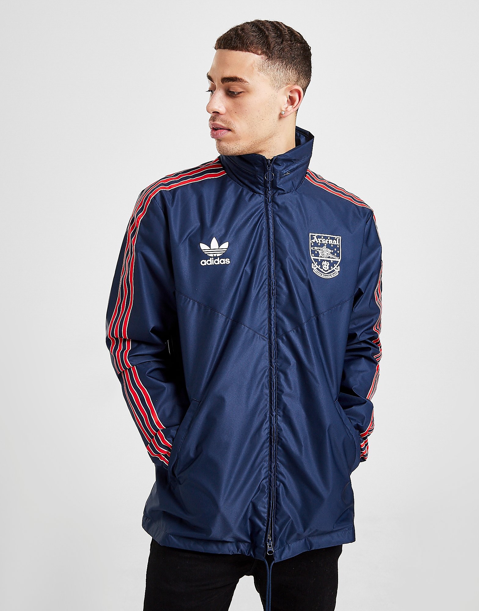 adidas Originals Arsenal FC '90-92 Jacket - Navy - Mens, Navy