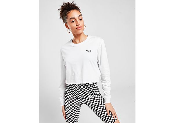 Vans T-Shirt Court à Manches Longues Femme