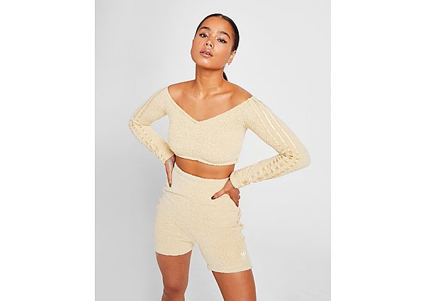 adidas Originals Crop Top - Hazy Beige, Hazy Beige