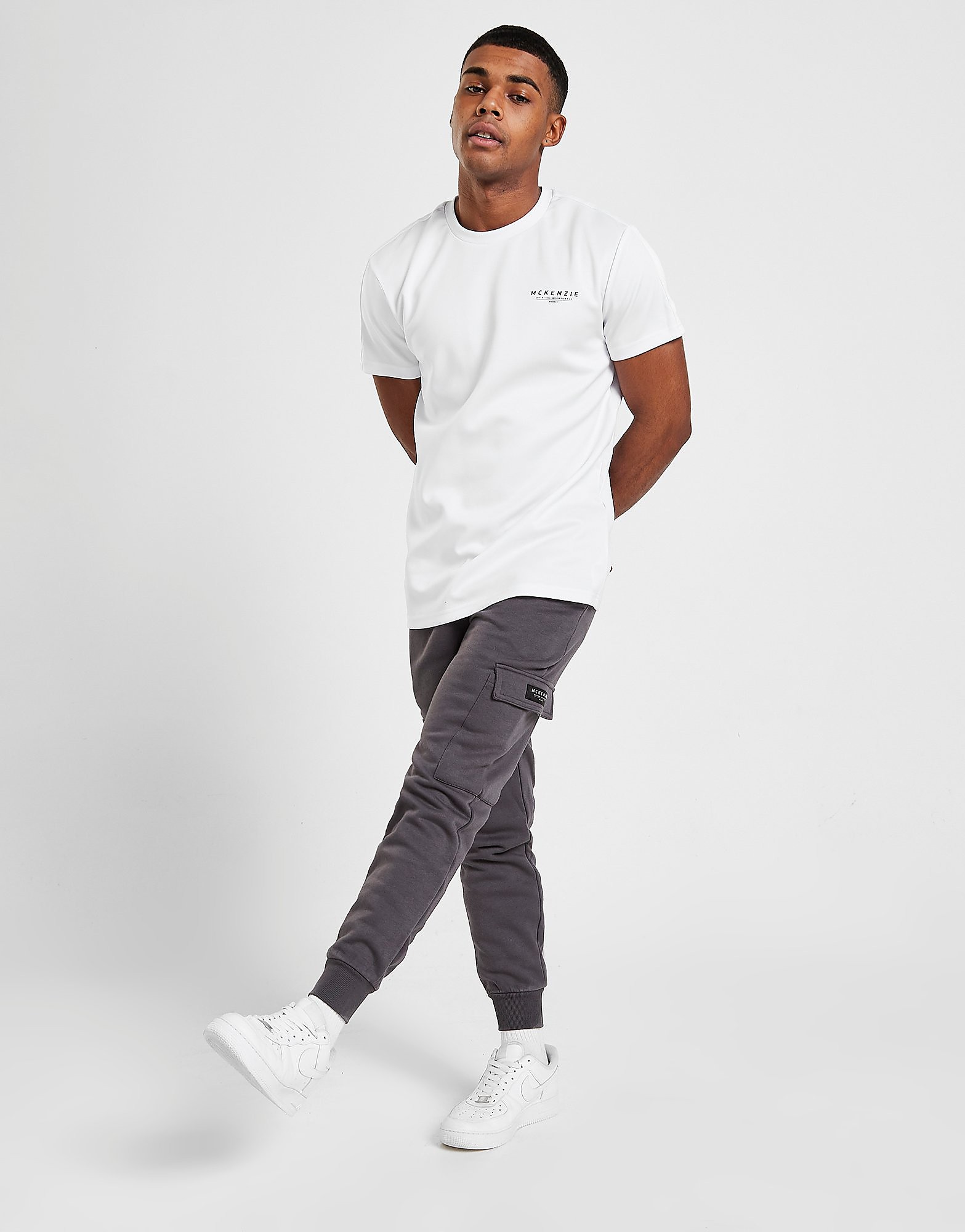 

McKenzie Masefield Fleece Cargo Pants - Only at JD - Grey - Mens, Grey