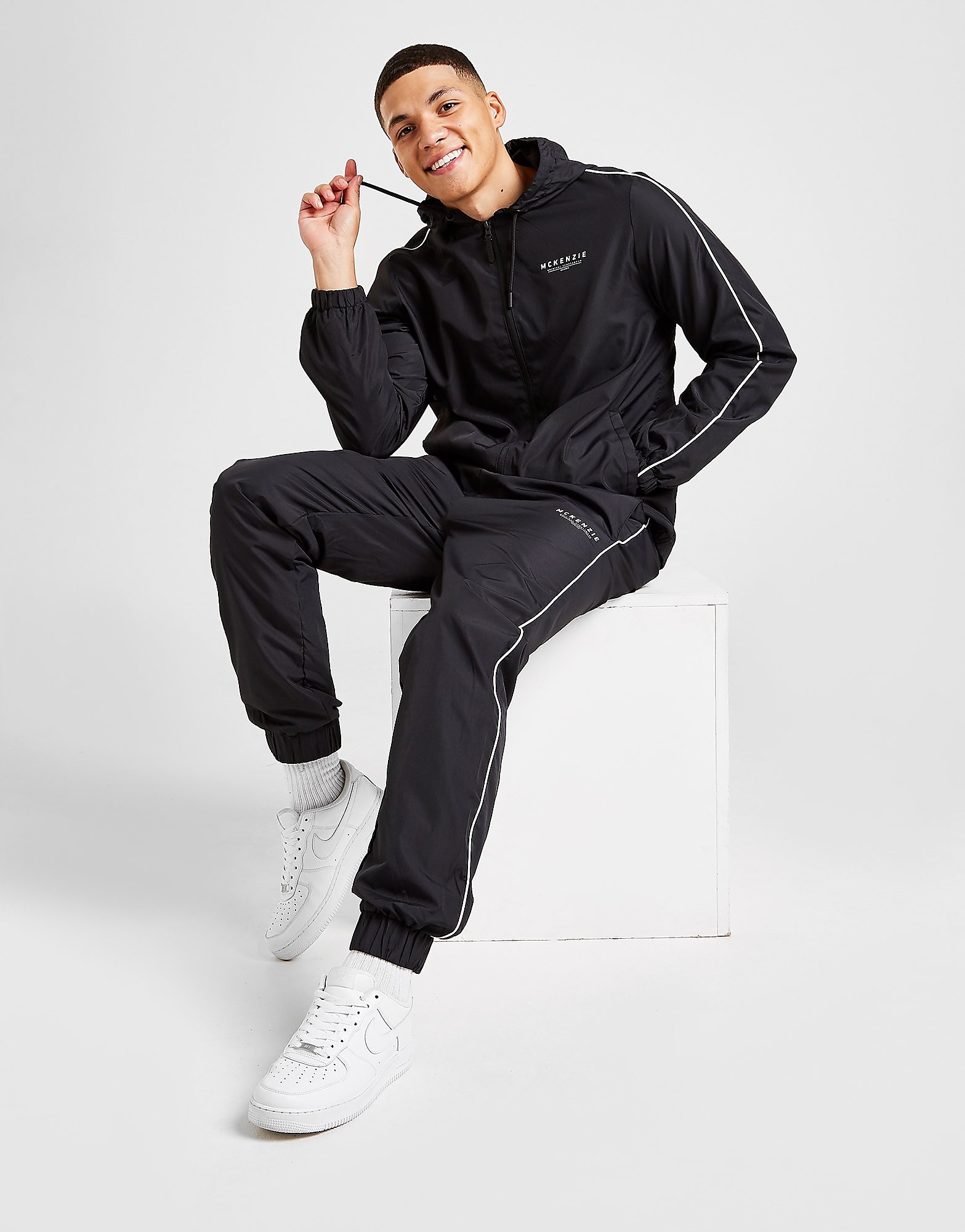 

McKenzie Bennie Woven Tracksuit - Only at JD - Black - Mens, Black